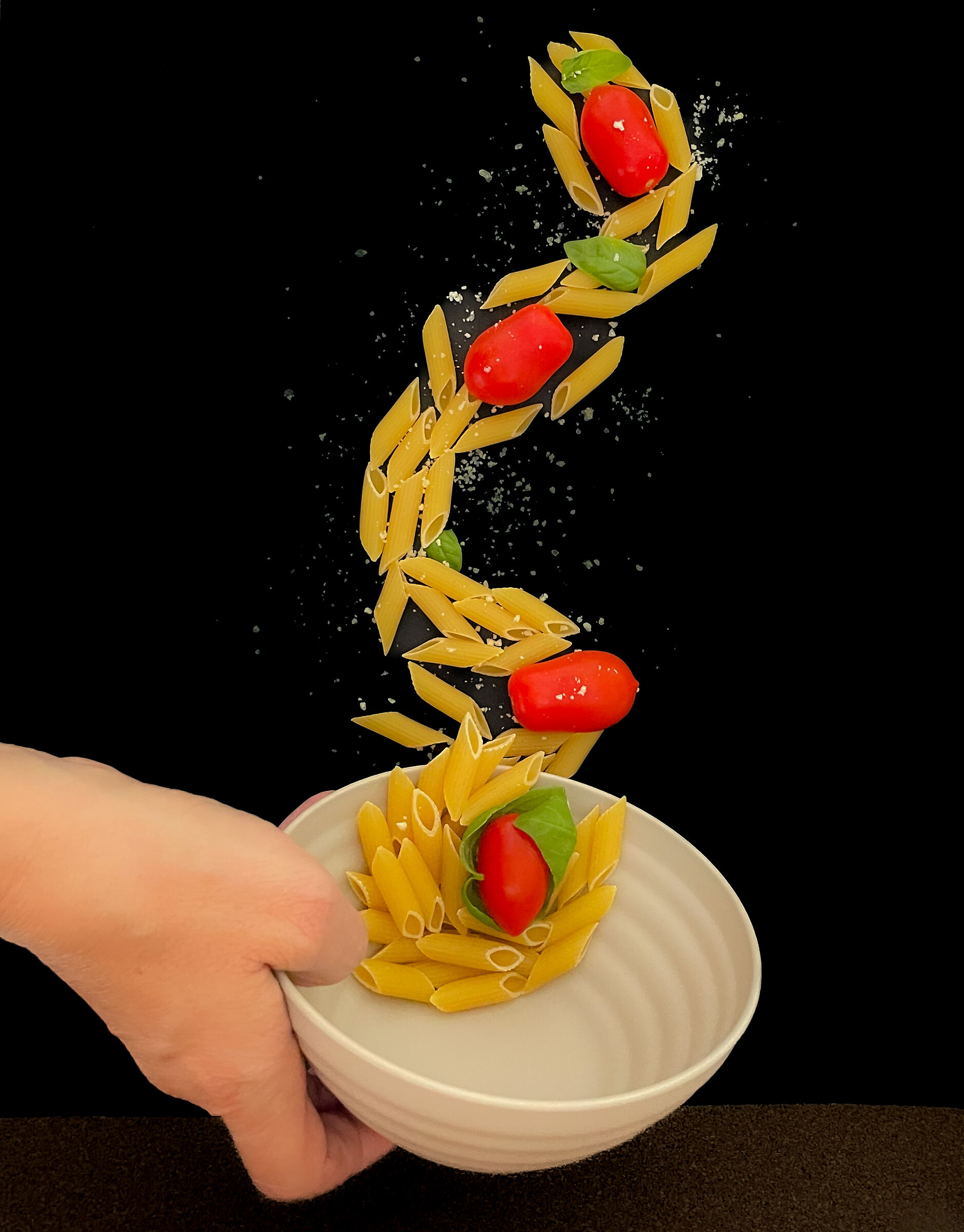 Pasta with tomato sauce