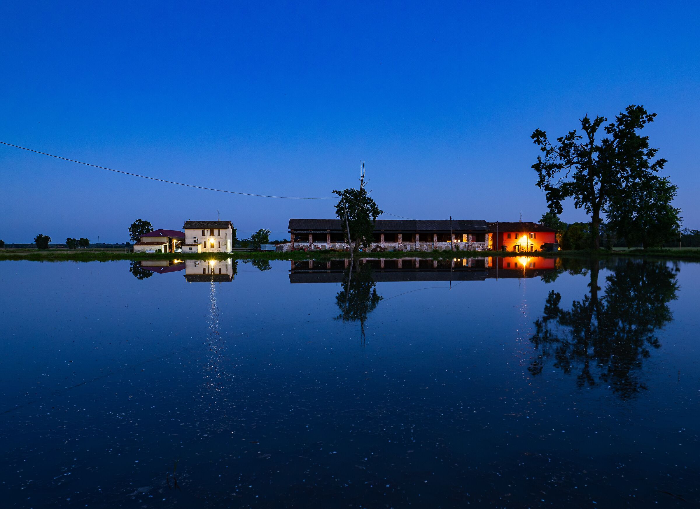 una sera in cascina da Gaz