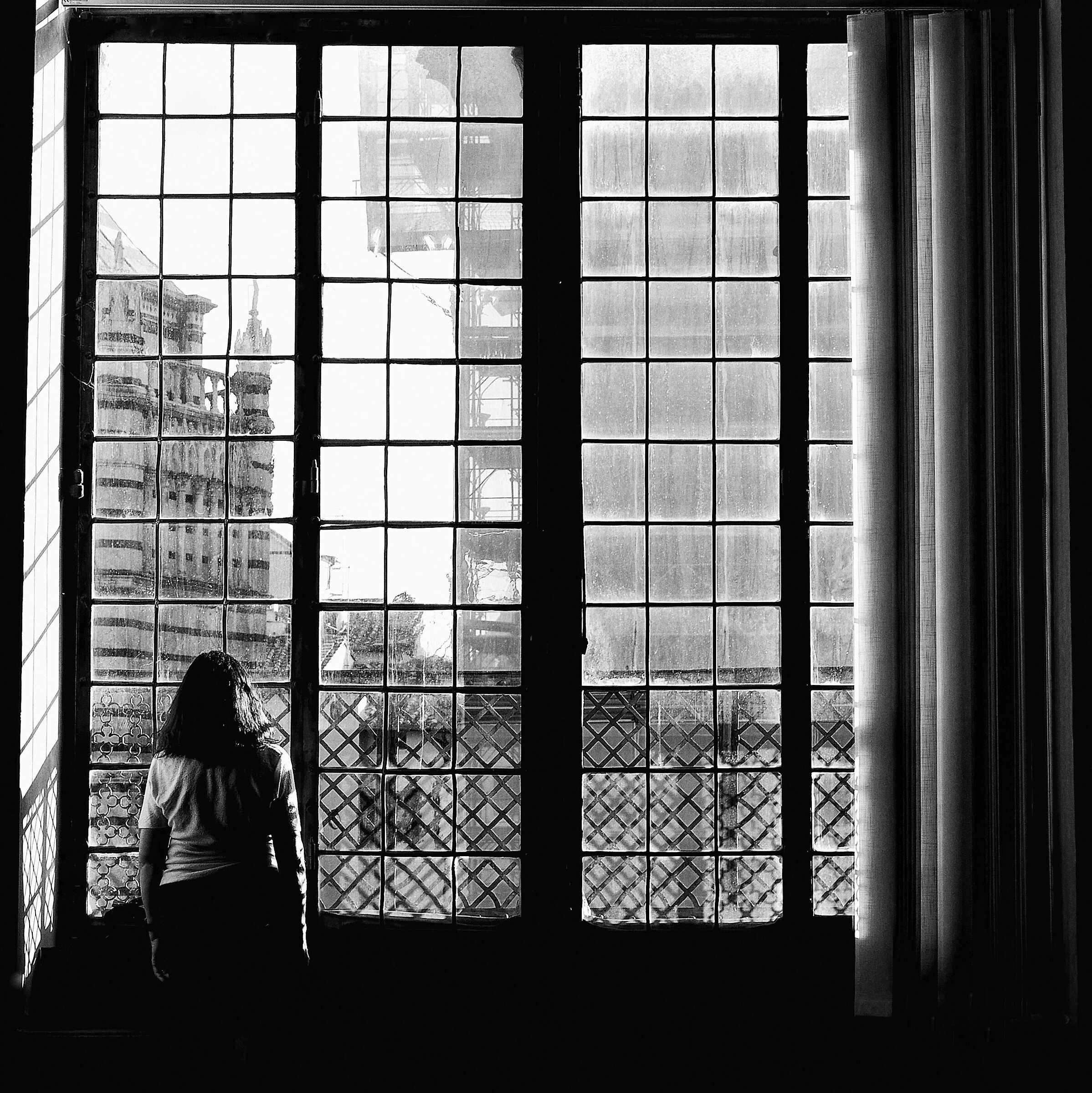 Curtain on a new day