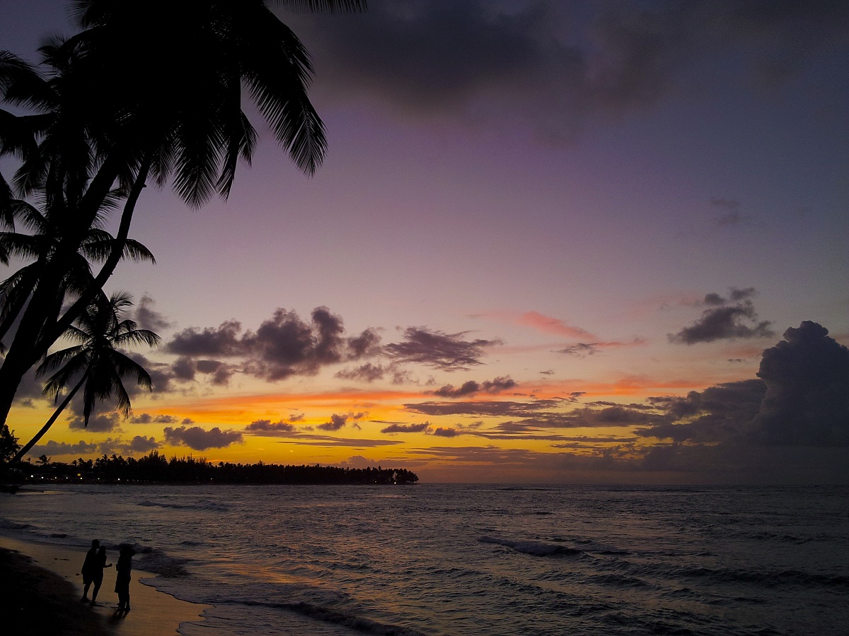 tramonto a Las Terrenas