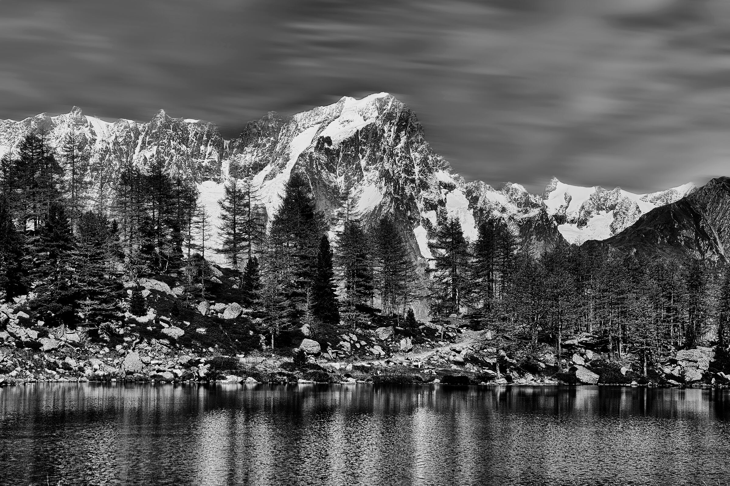 Lake Arpy Aosta Valley