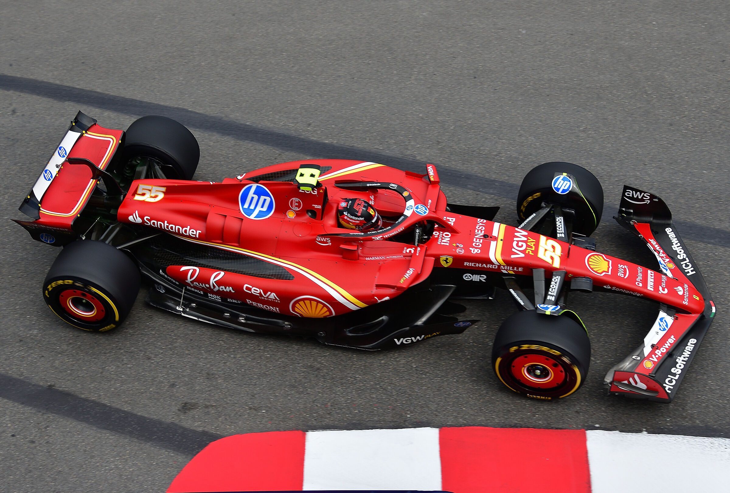 Ferrari win in monaco 2024