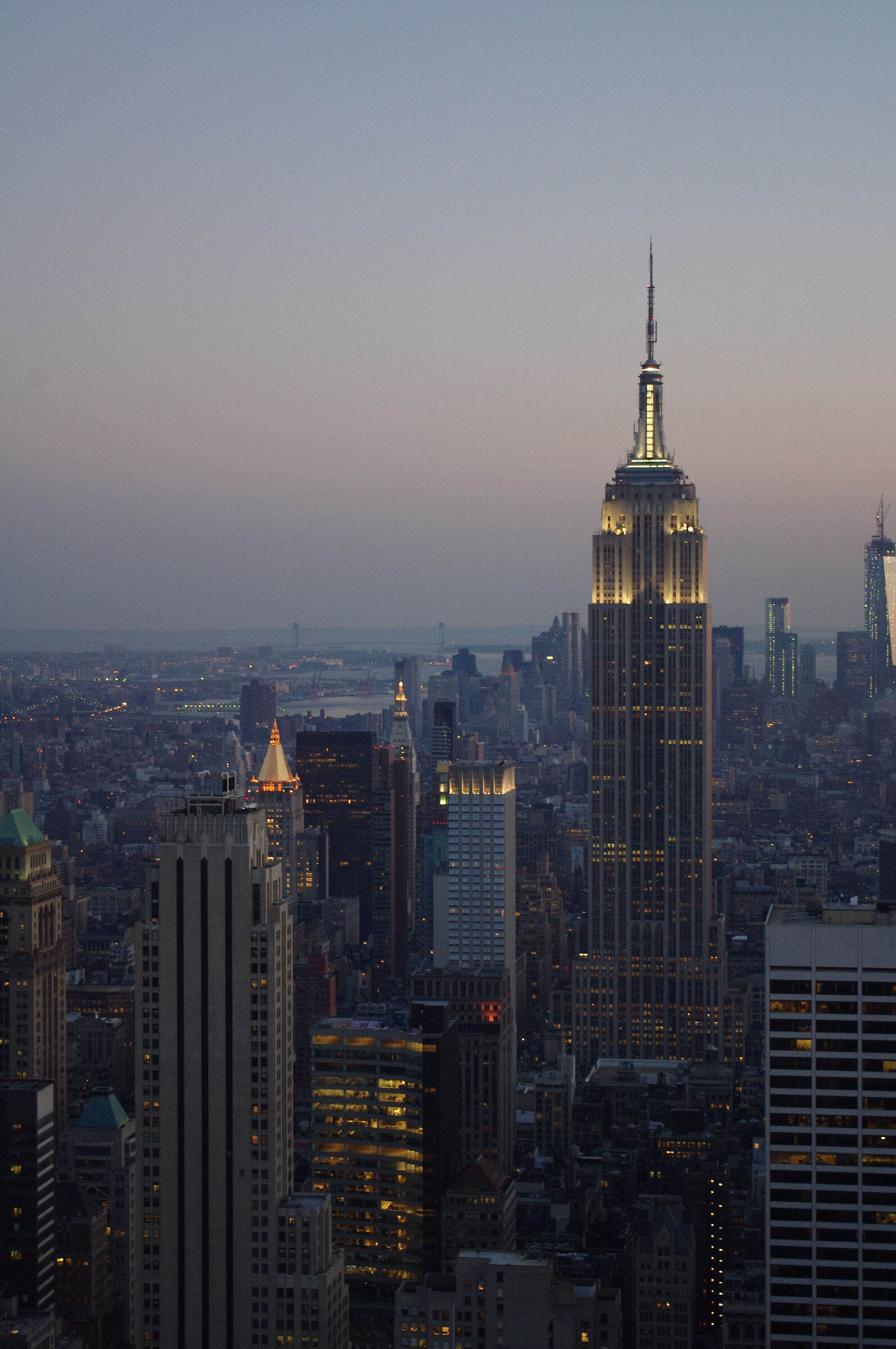 Empire State Building (vista da Top of the Rock)