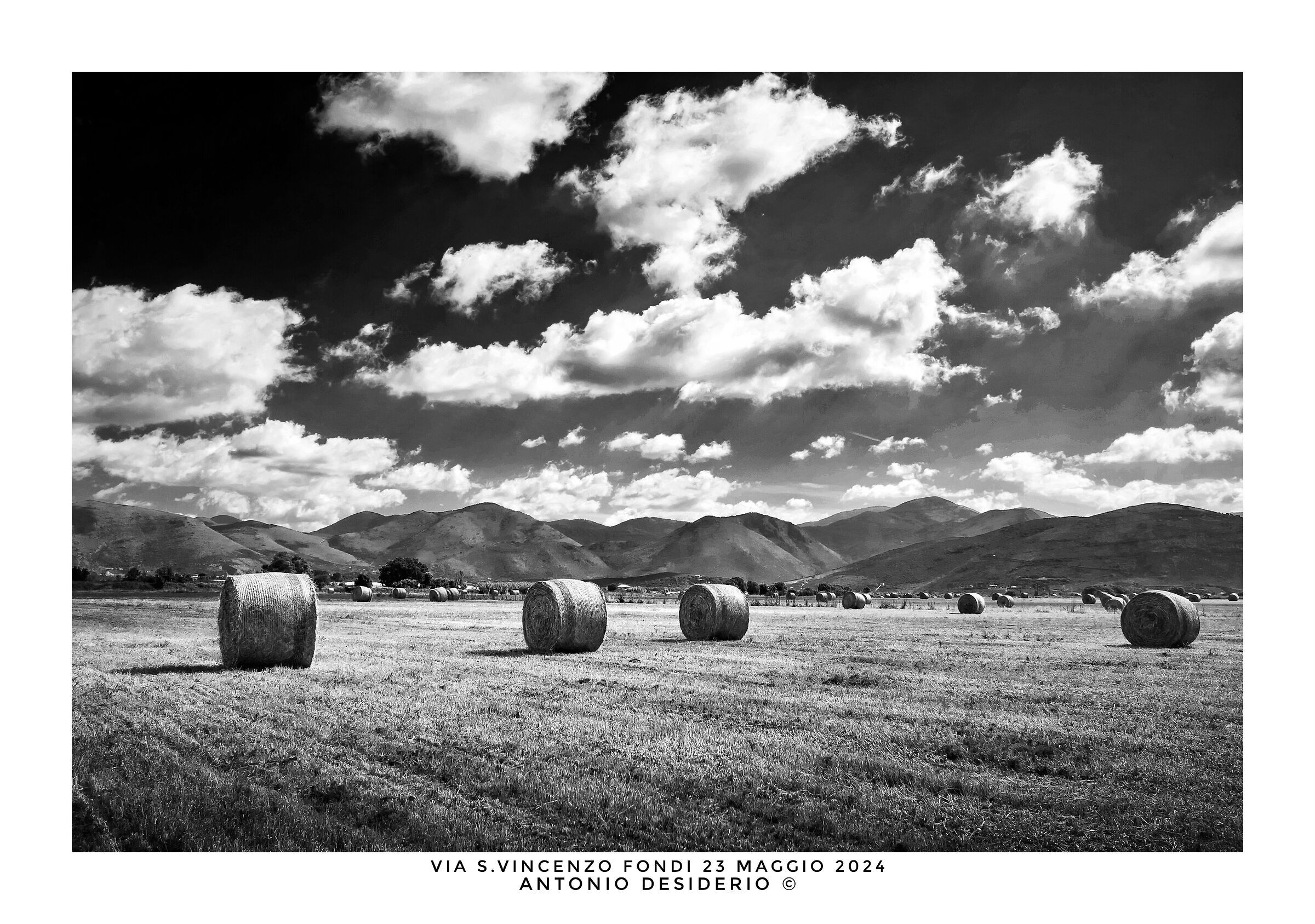 No, it's not the American prairies. It's just my hou...