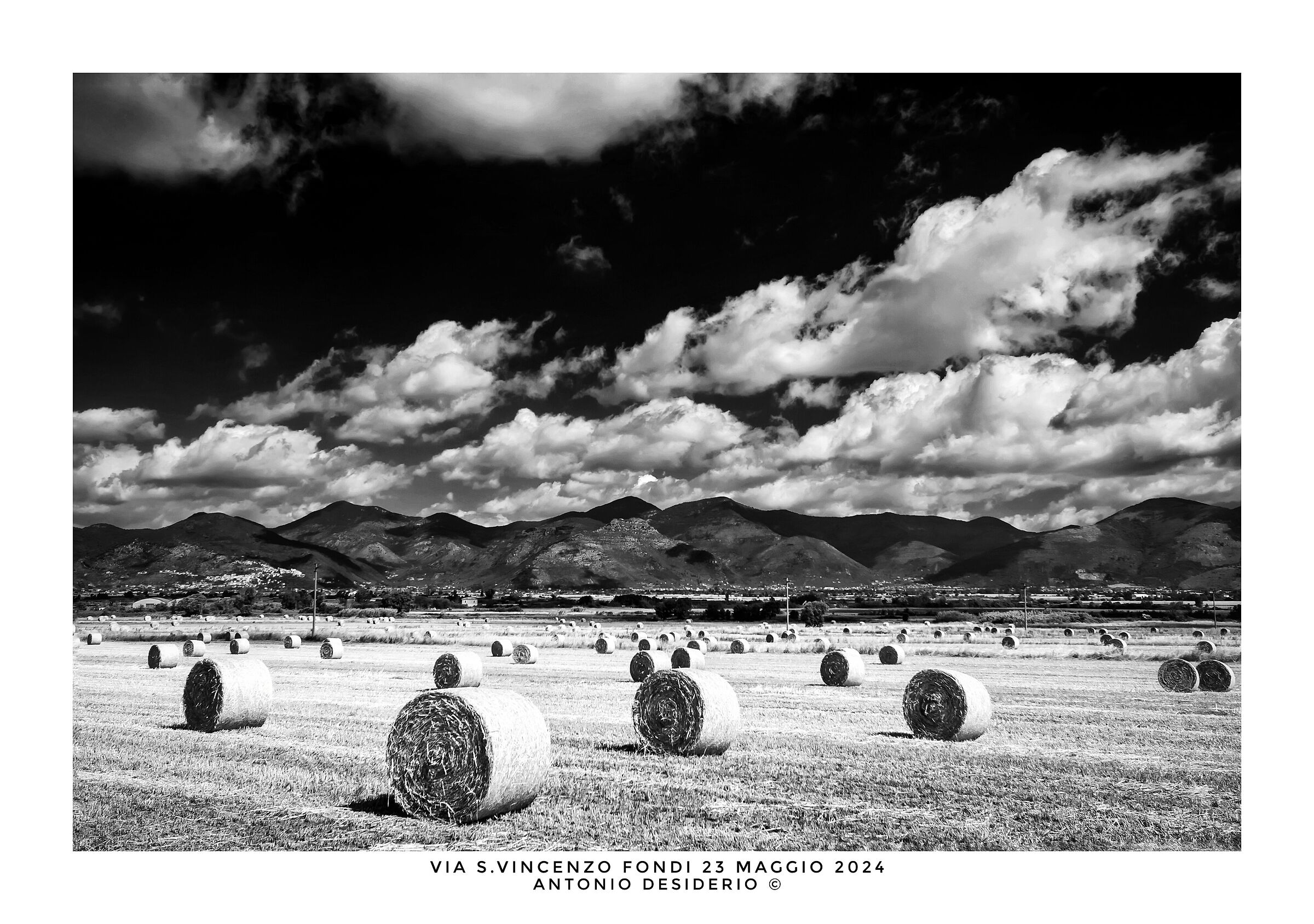 No, it's not the American prairies. It's just my hou...