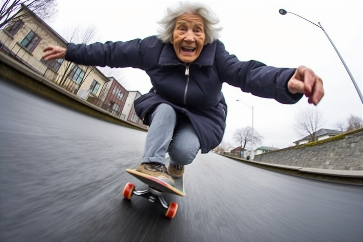 My grandmother is a legend