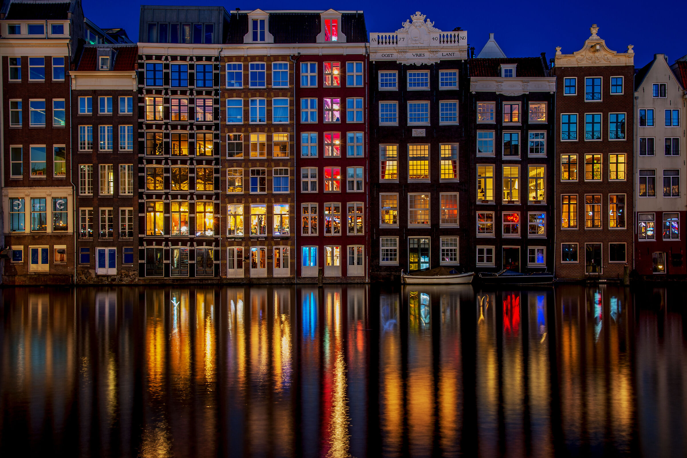 le finestre di Amsterdam.