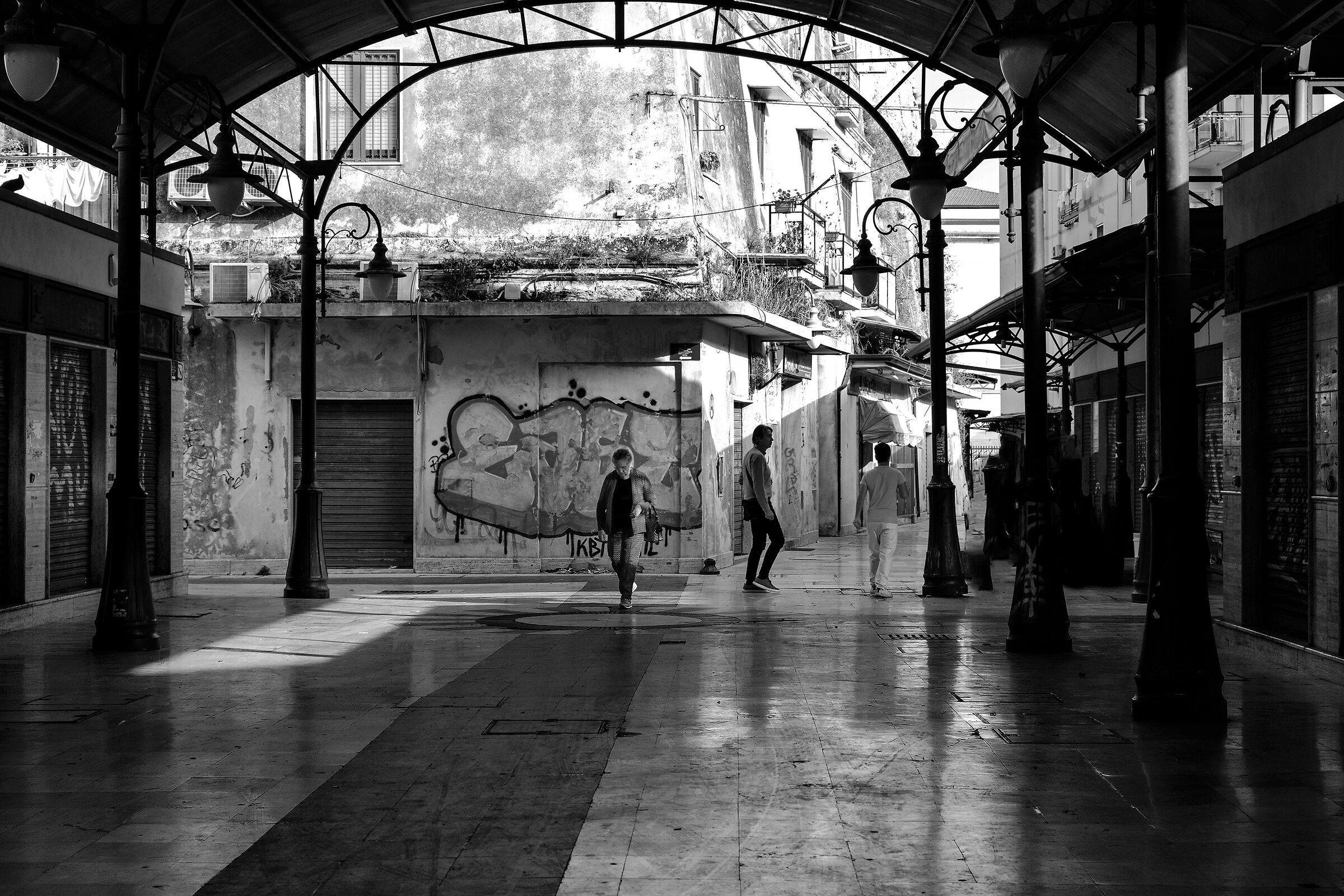 Crotone,  zona mercato