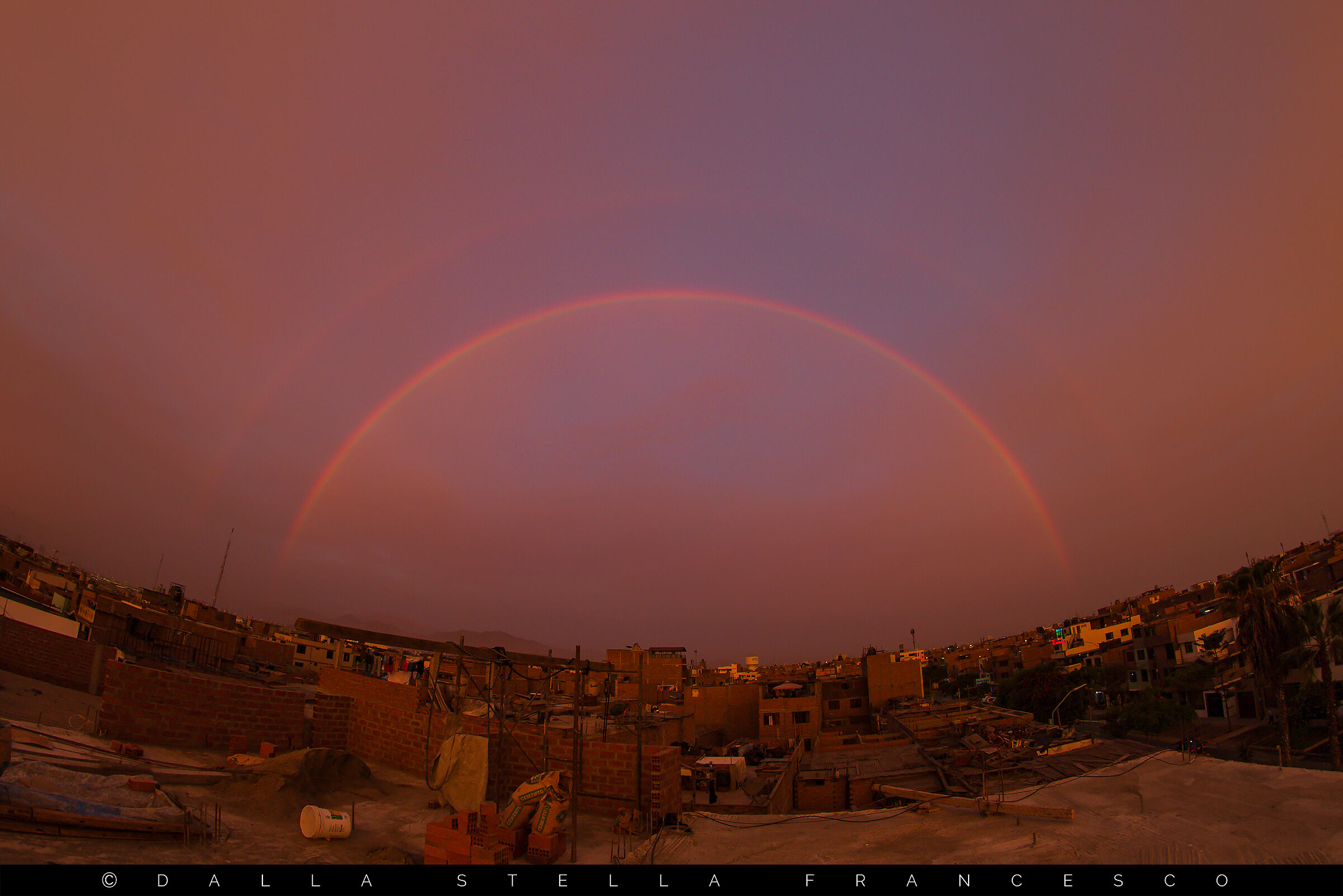 Rainbow in Lima