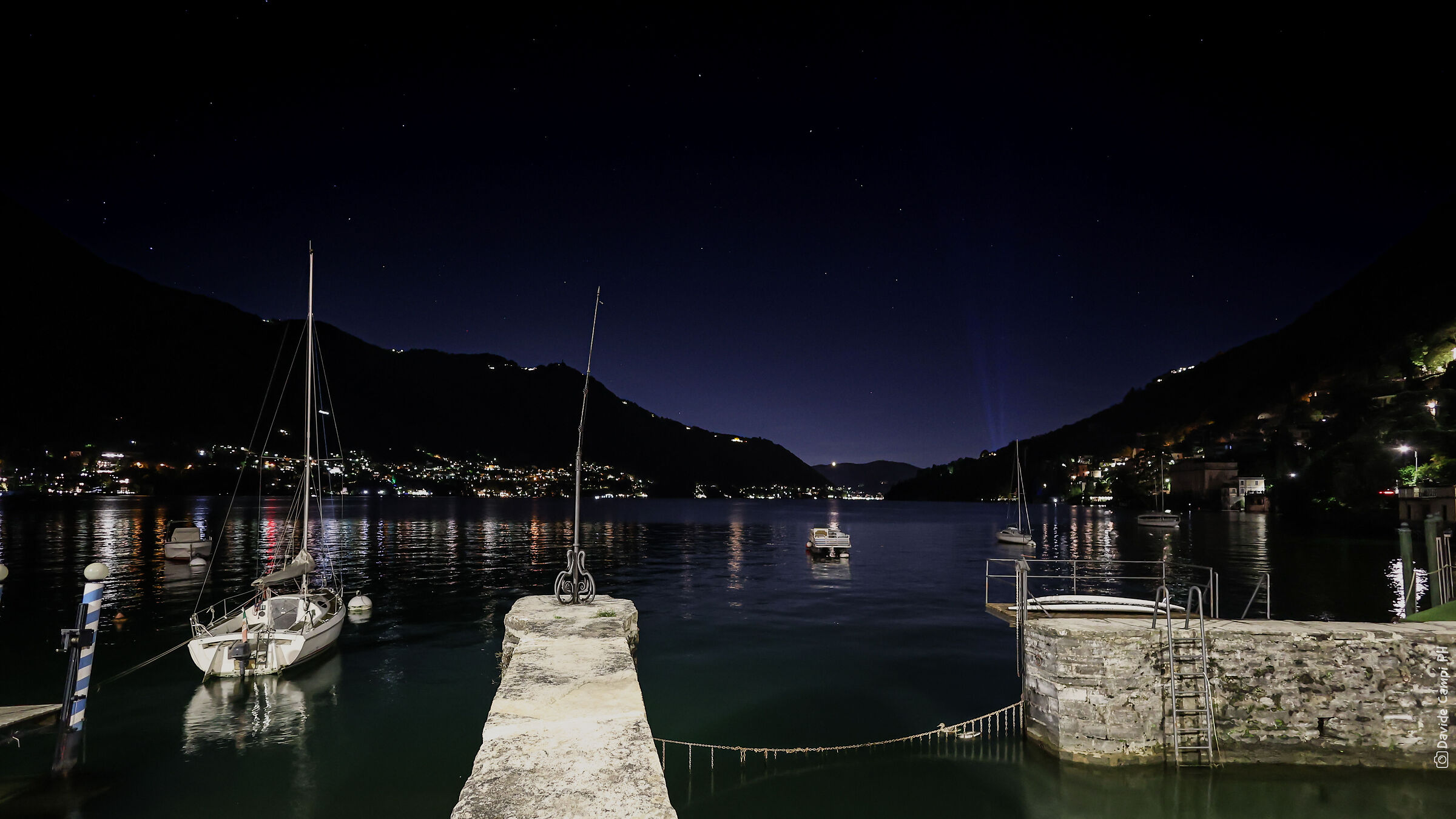Darsena di Riva Grande - test R8 night