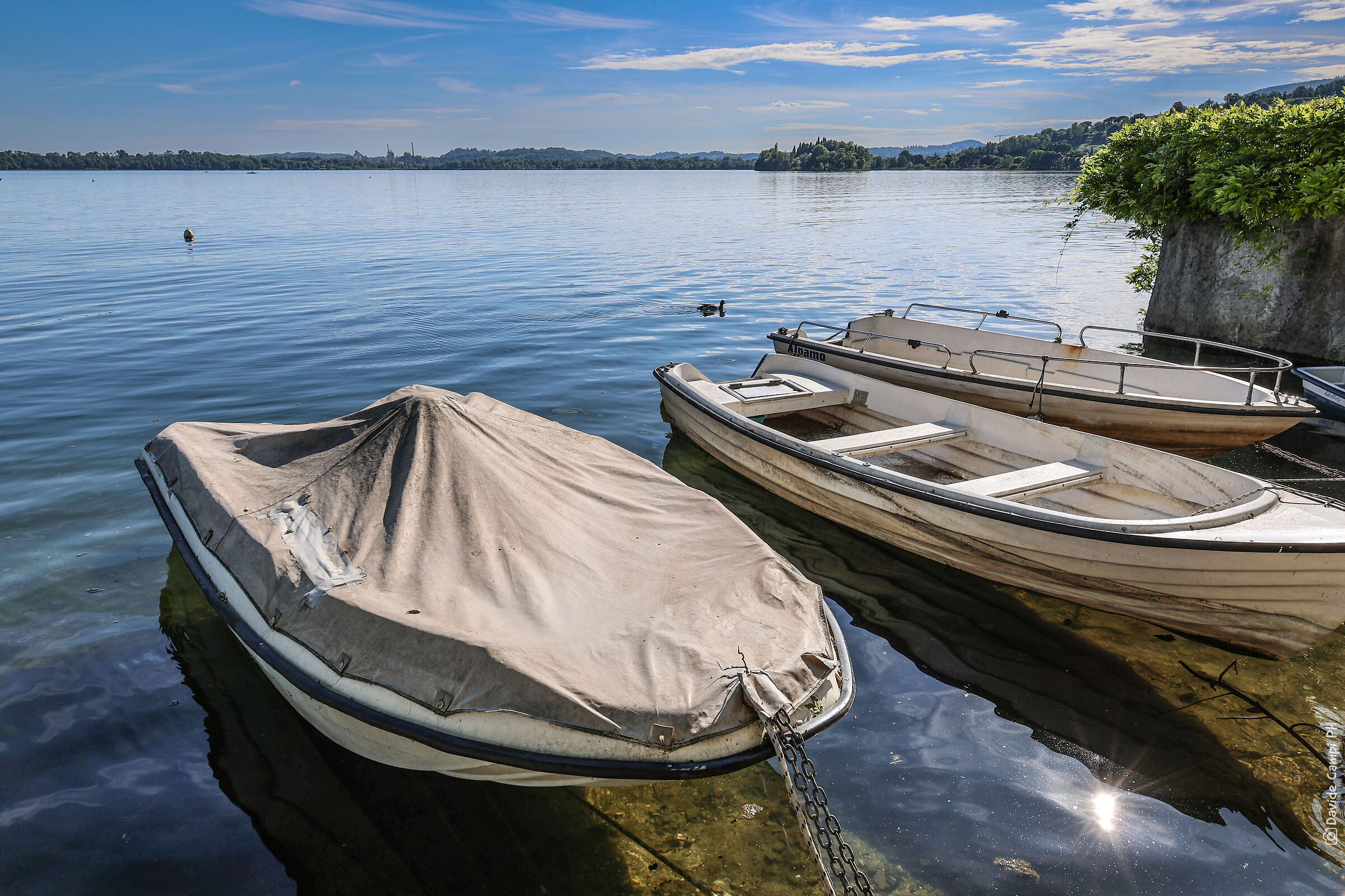 Barche al lago di Pusiano