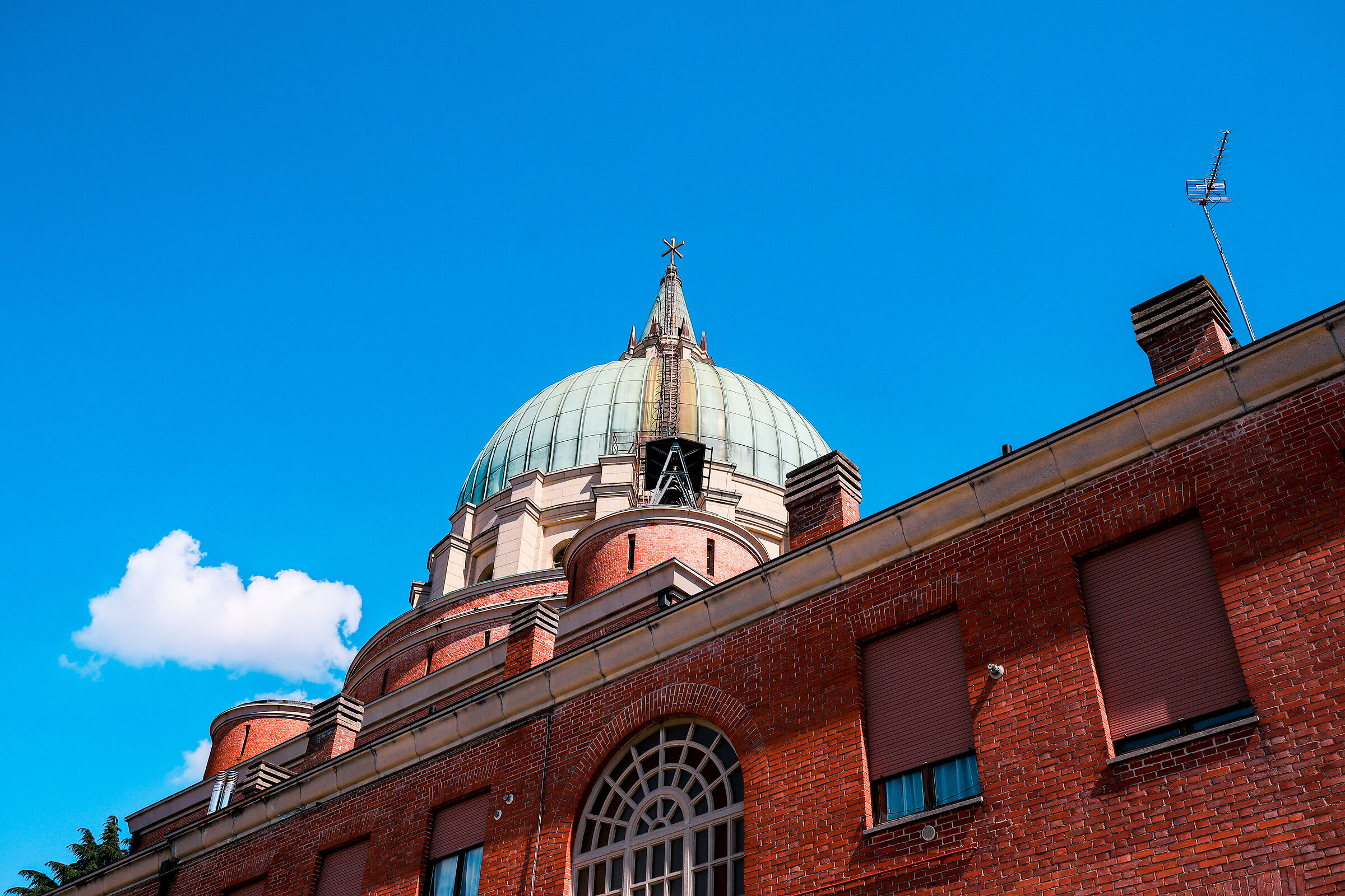 Dome of the Parish of St. Nicholas the Bishop at the Temple