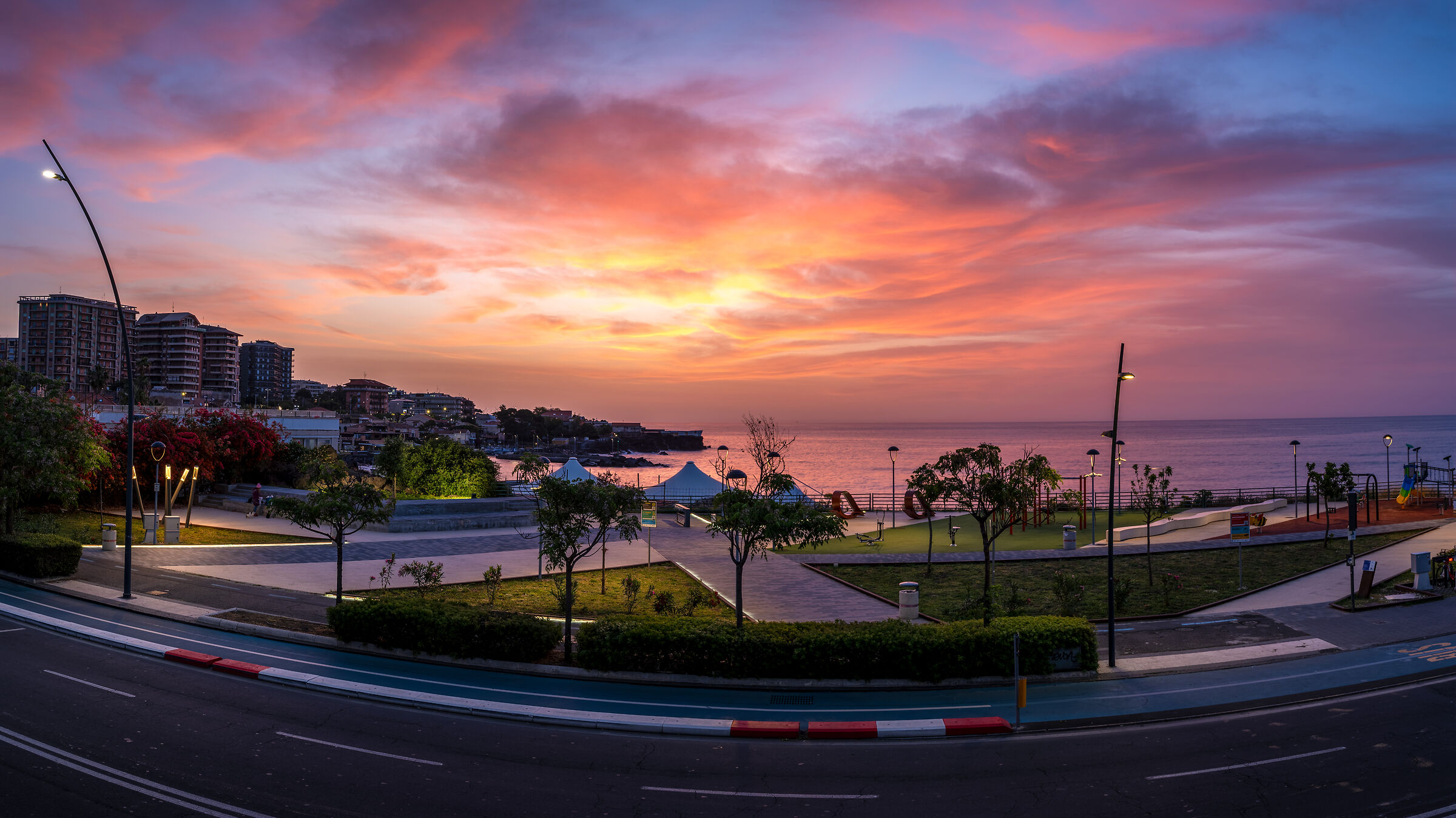 Catania's seafront