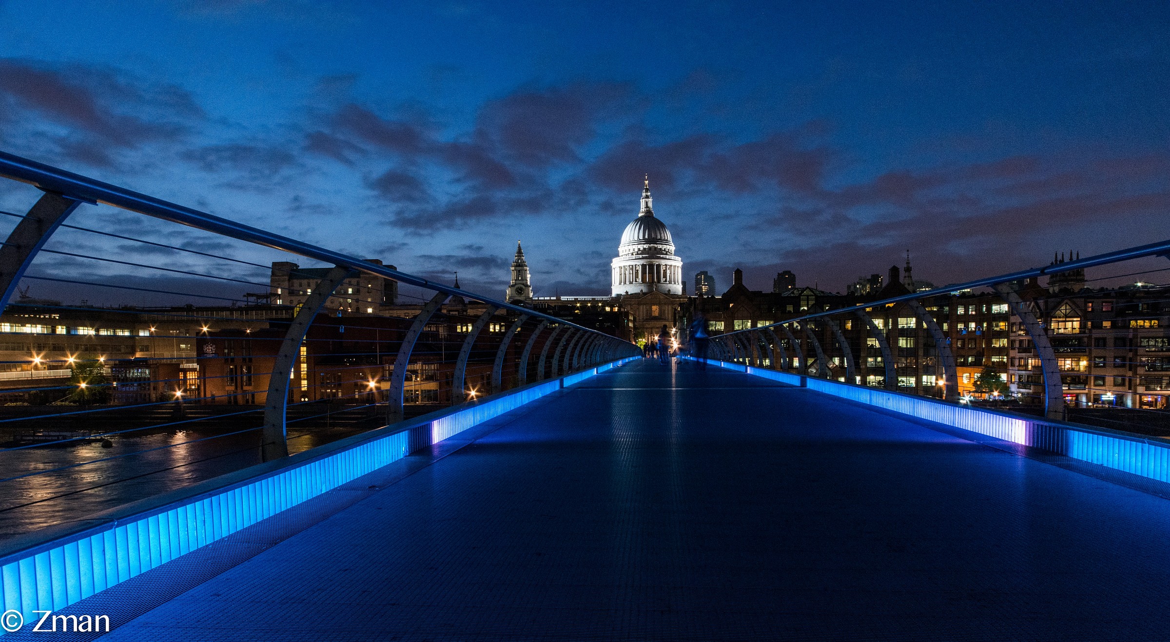 St. Paul Cathedral From The Pedestrian Bridge