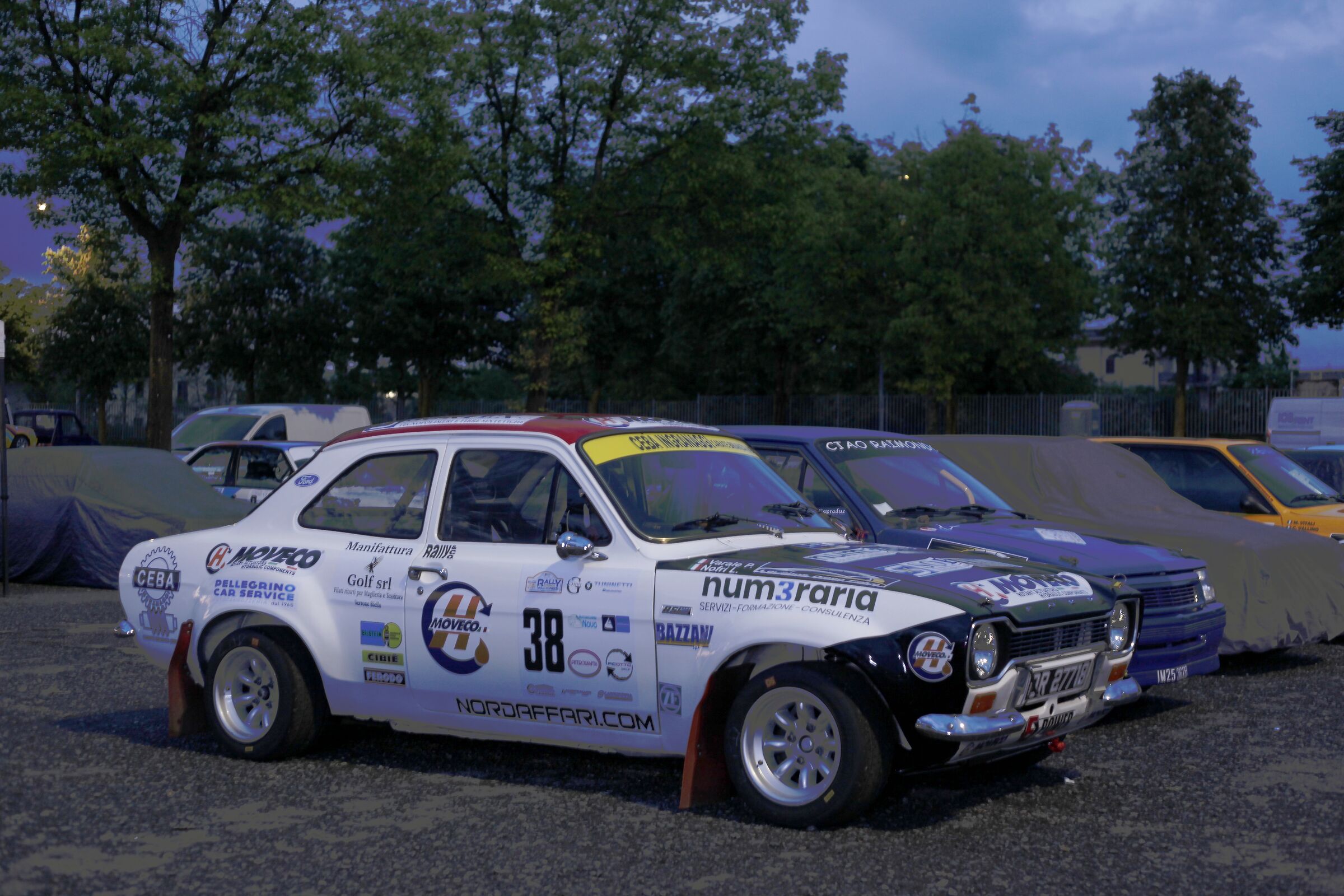 Parco chiuso all' alba