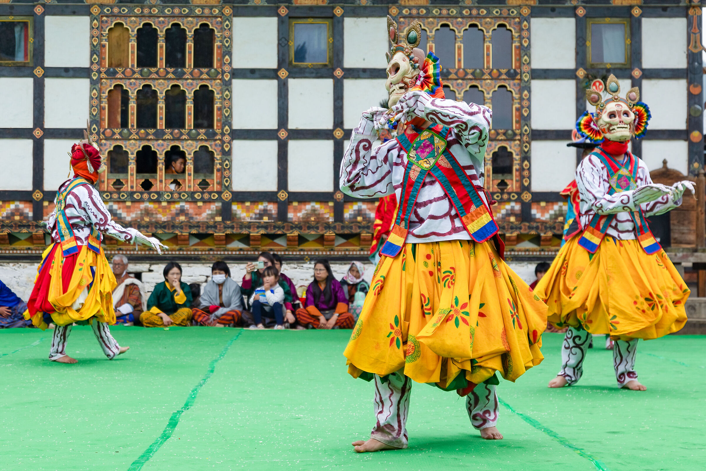 Danza dei Signori dei luoghi di cremazione.