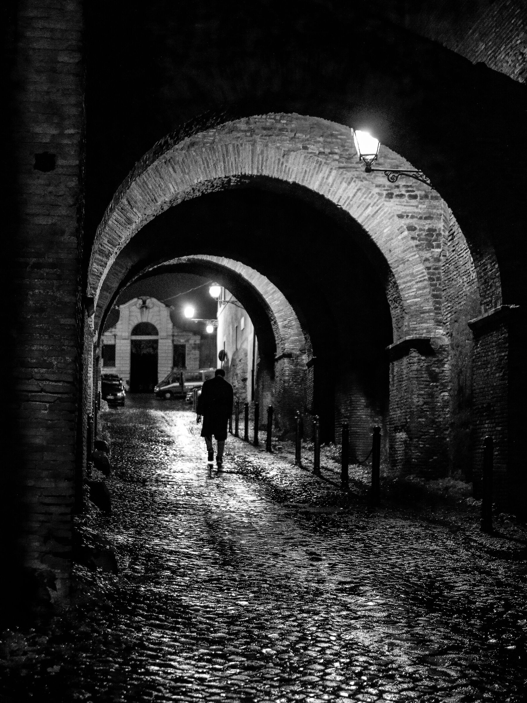 Walk under the arches