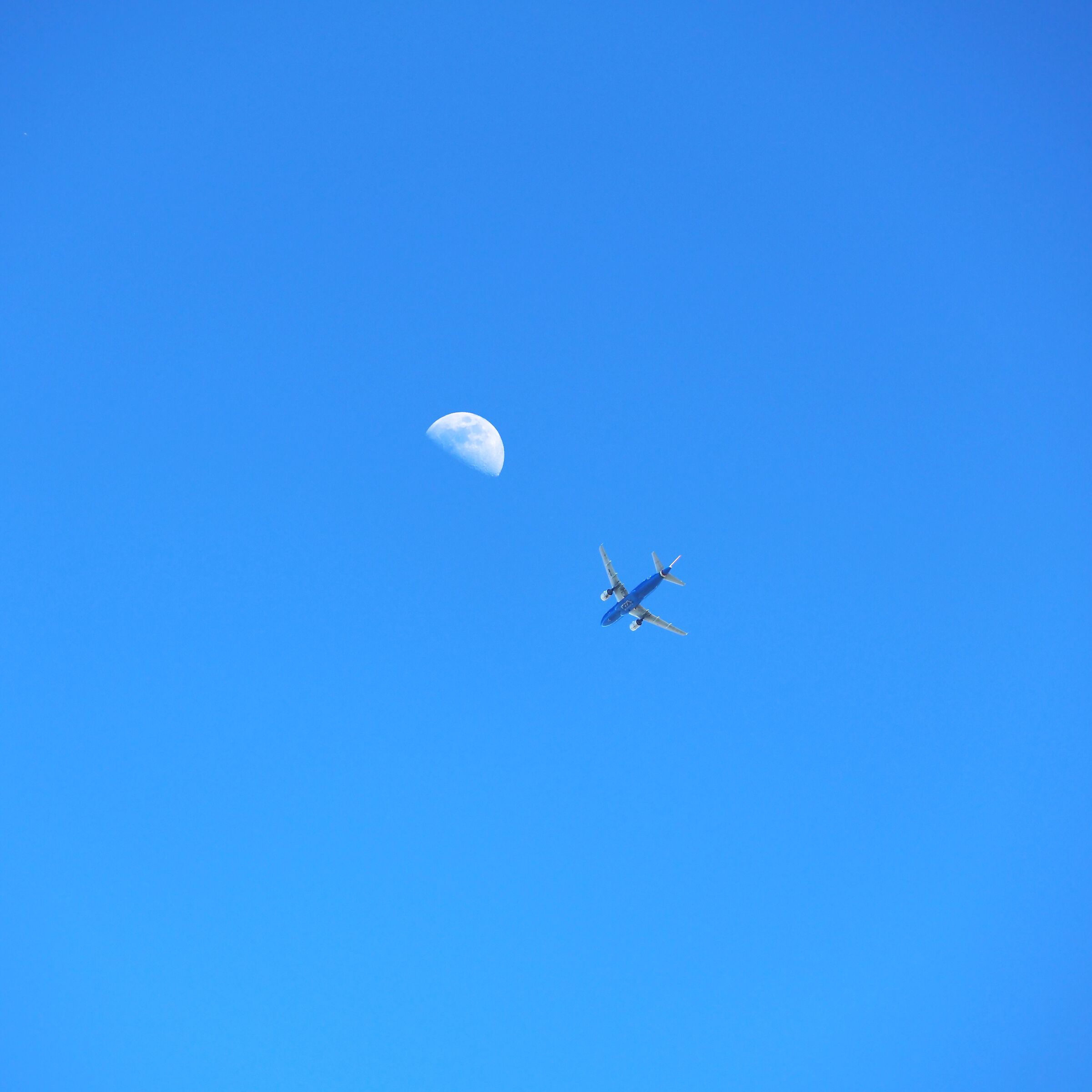 The Moon and the Airplane