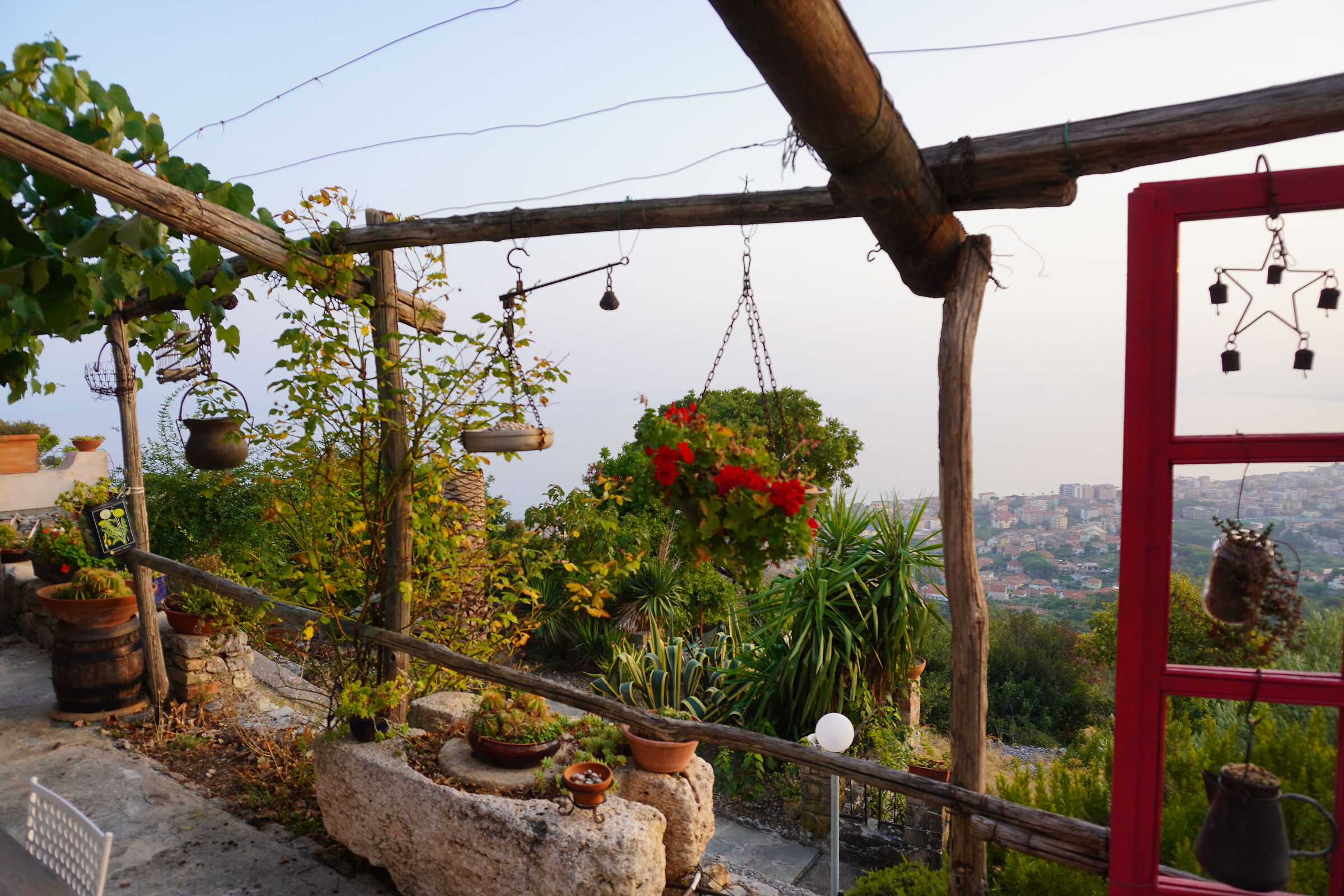 Paesaggio in trasparenza