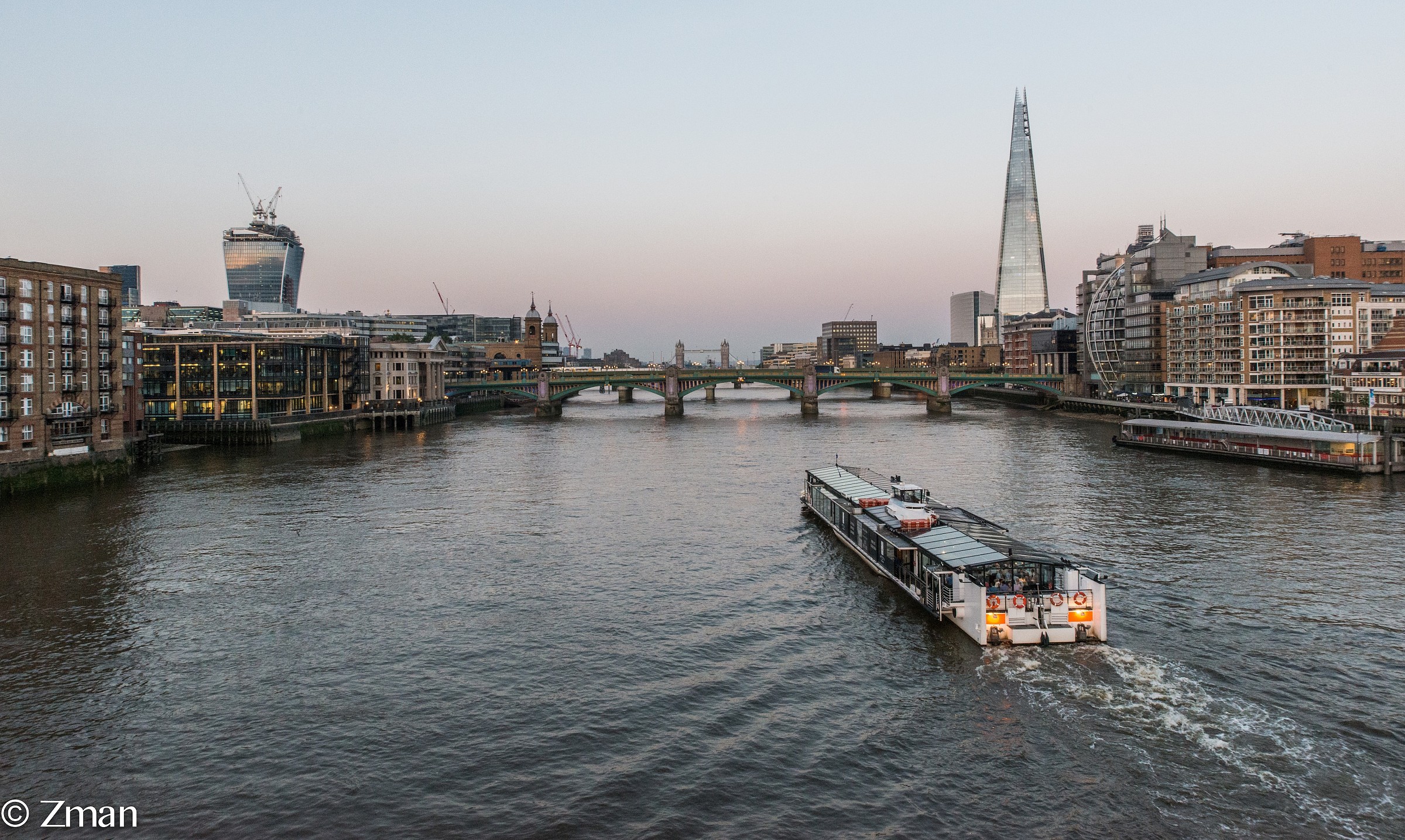 The Thames Near Tate Modern Museum