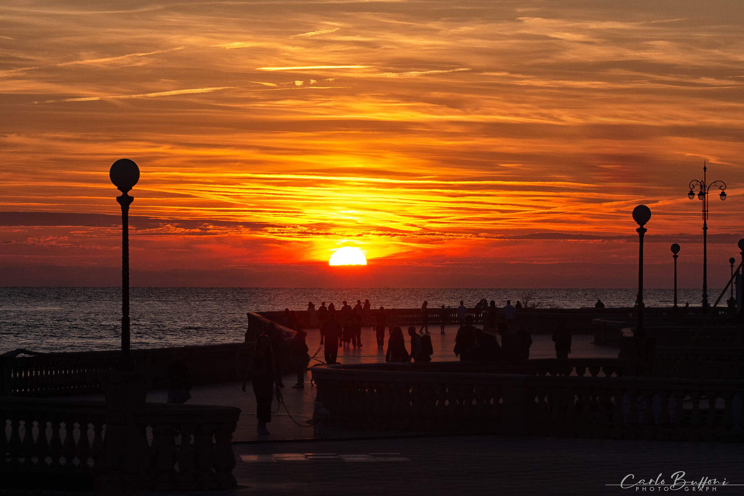 Tramonto alla Terrazza Mascagni