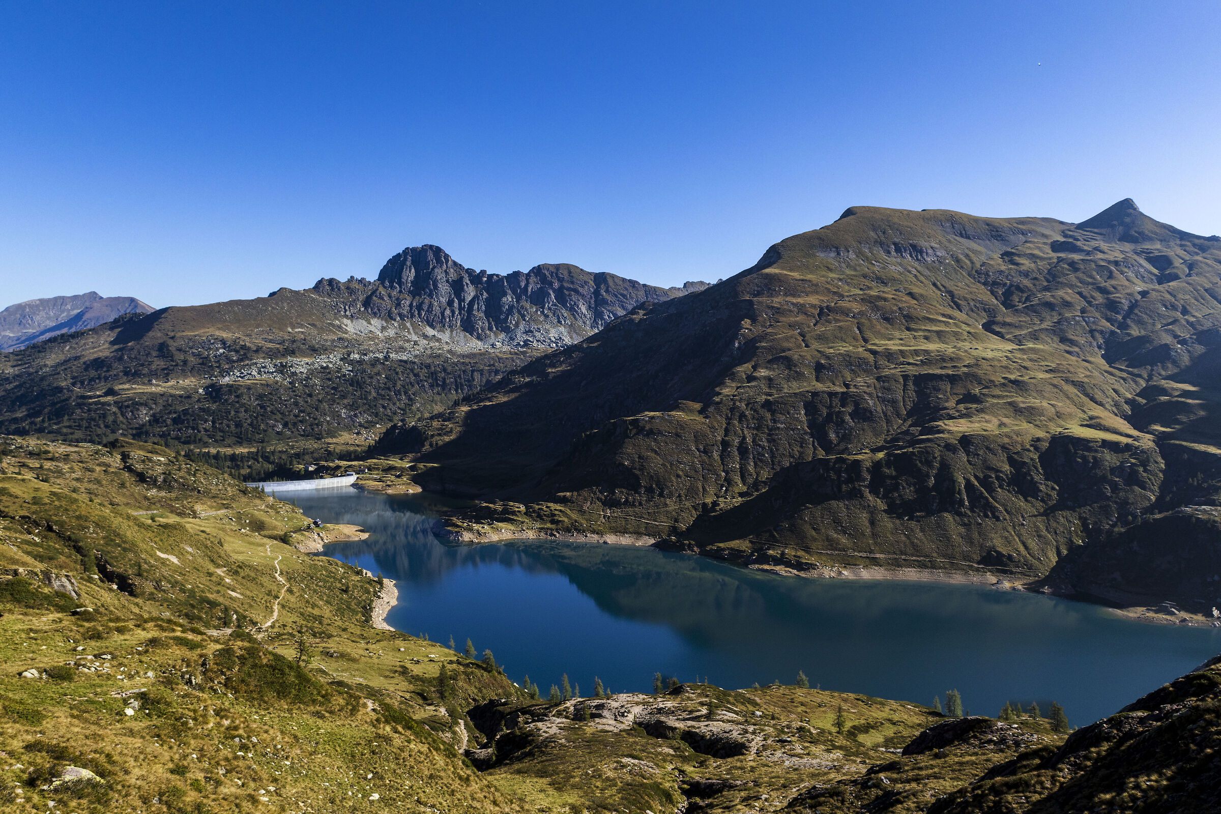 Laghi Gemelli (Bg) - Vista lago dall'alto