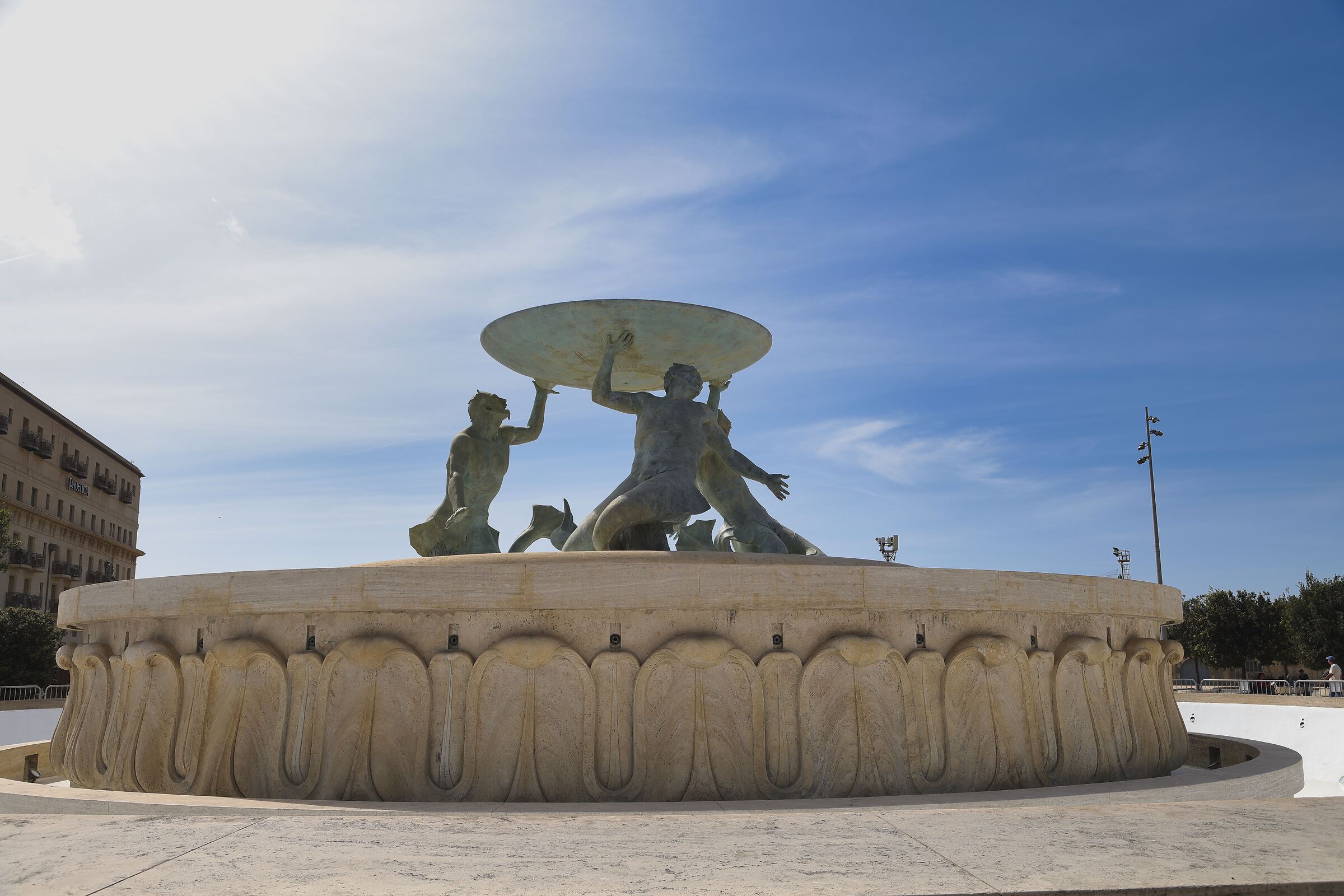 Valletta - fontana dei tritoni