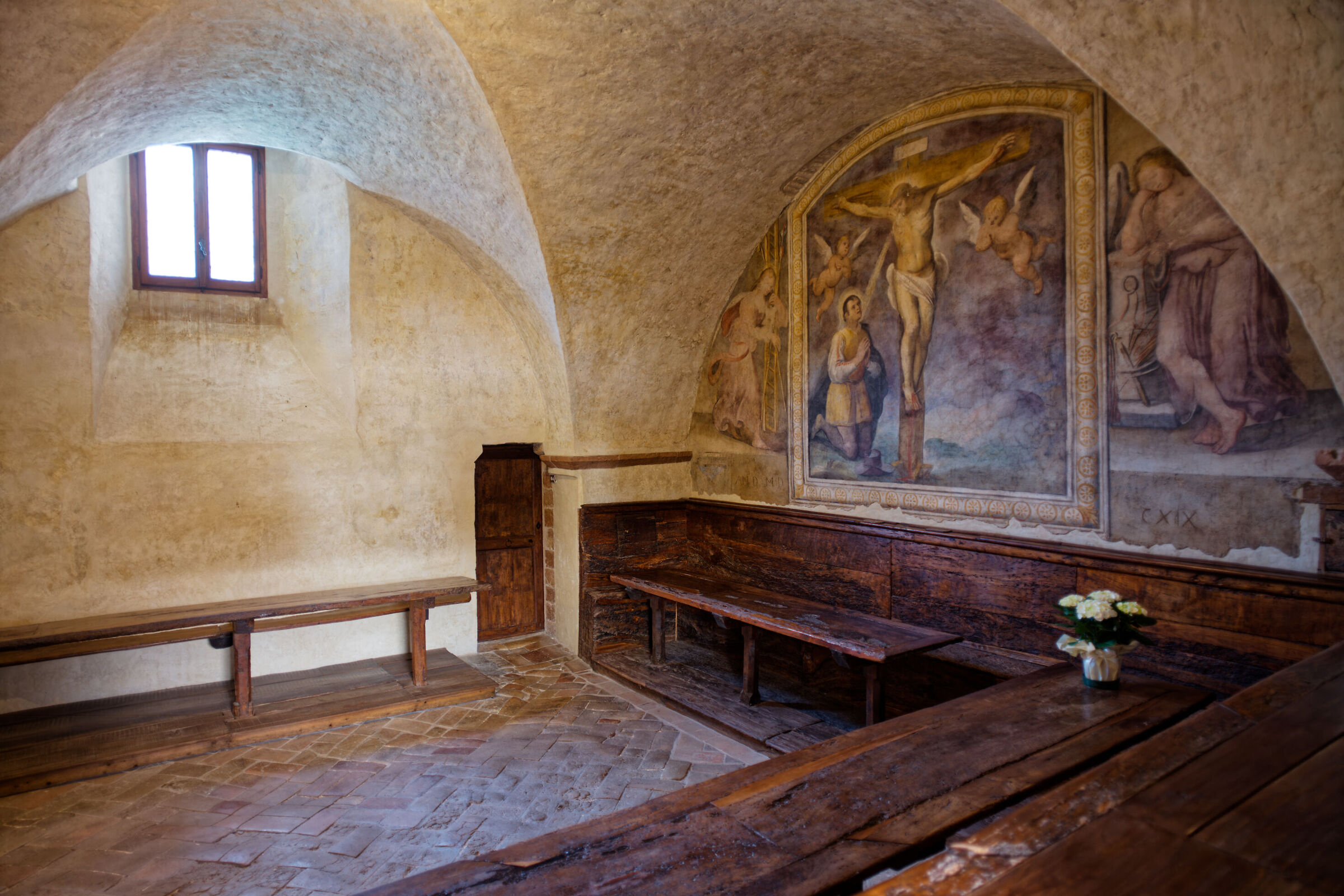 Refectory of St. Clare, St. Damian, Assisi