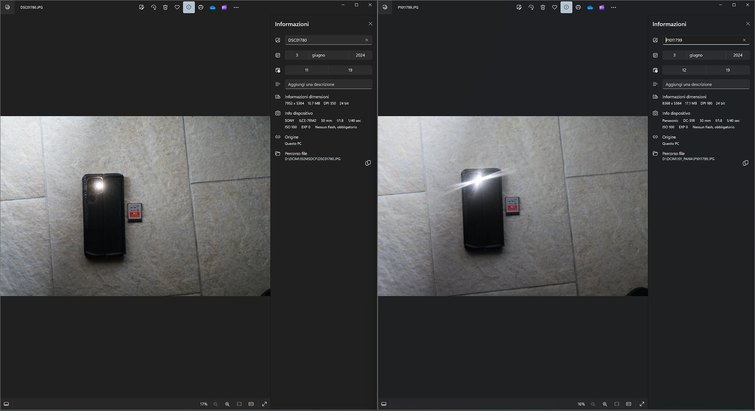 Panasonic 50 f1.8 vs Sony 50mm f1.8