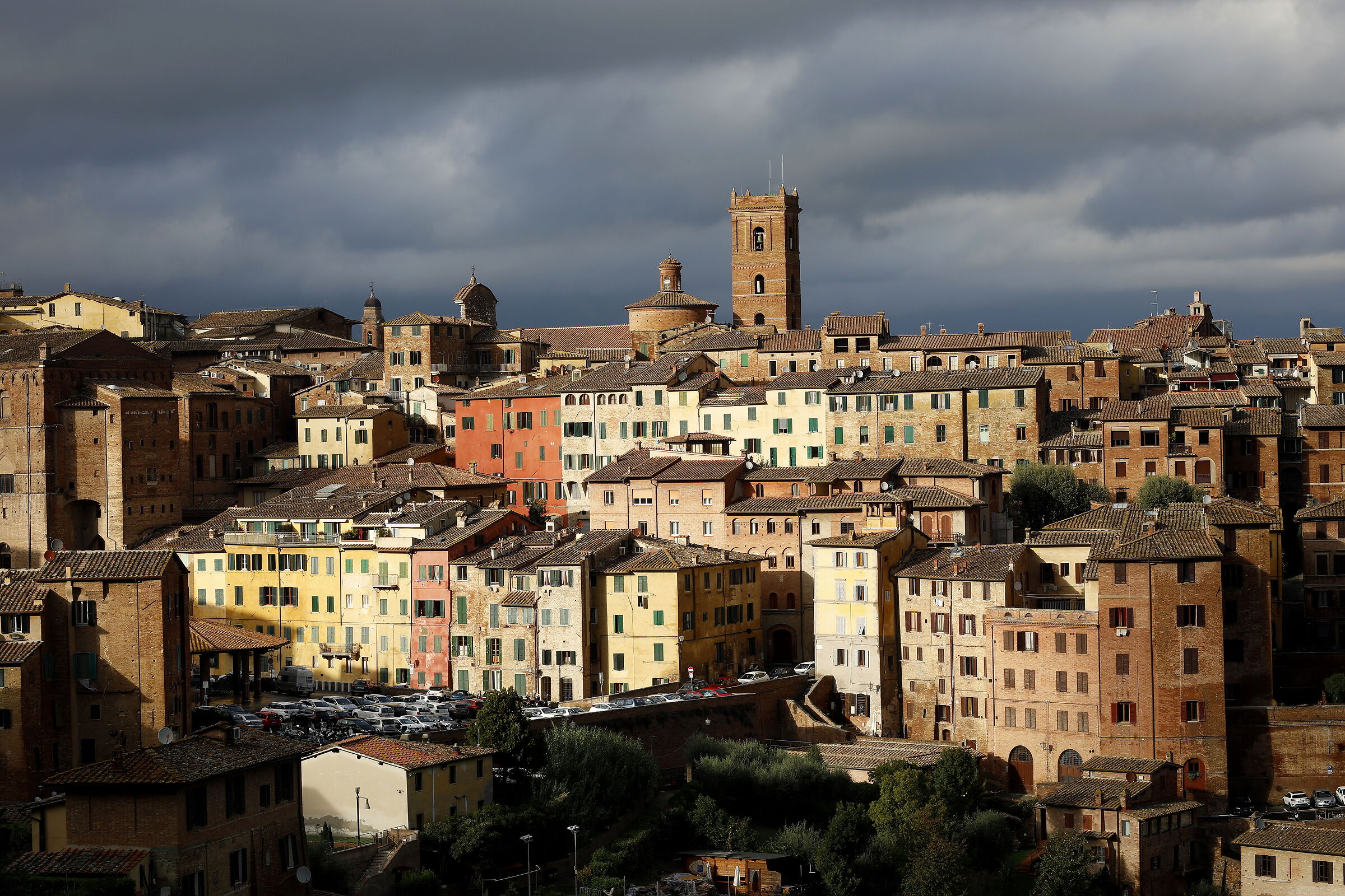 I tetti di Siena... tramonto