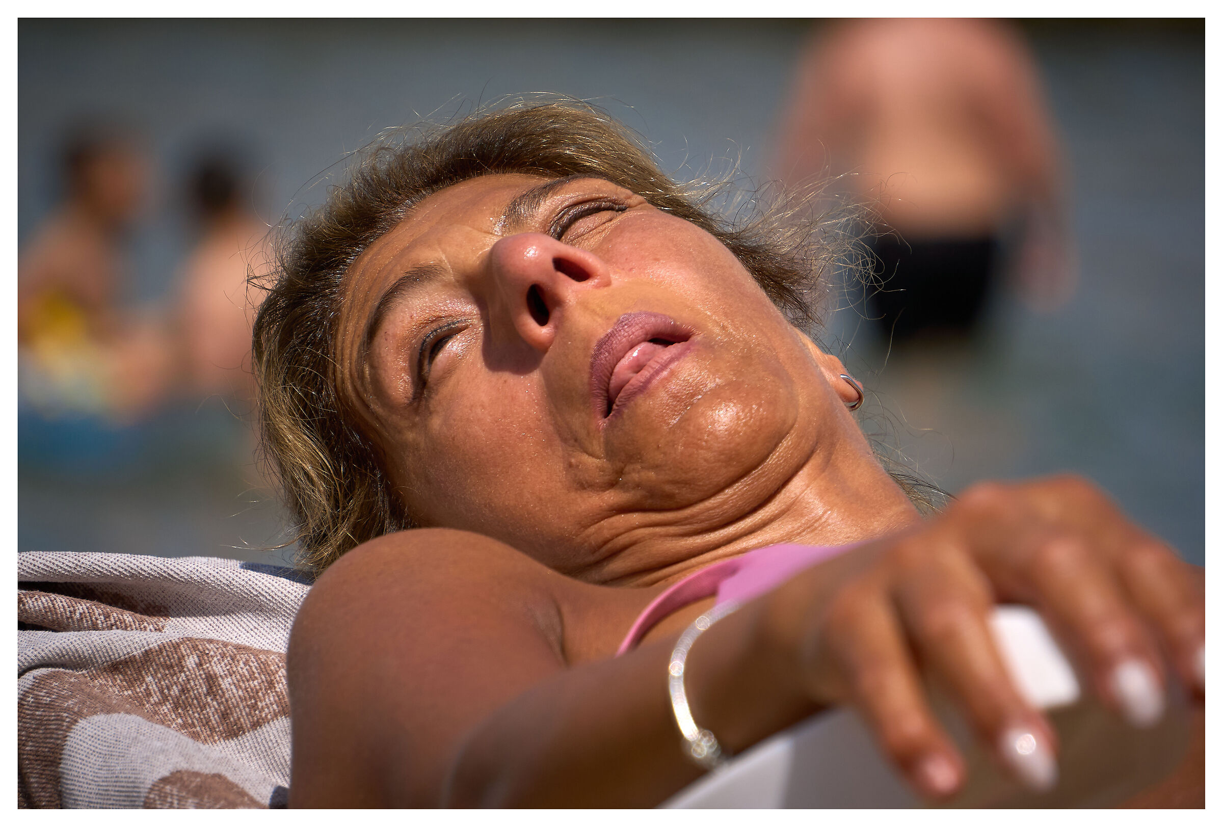 Relax under the lion's sun