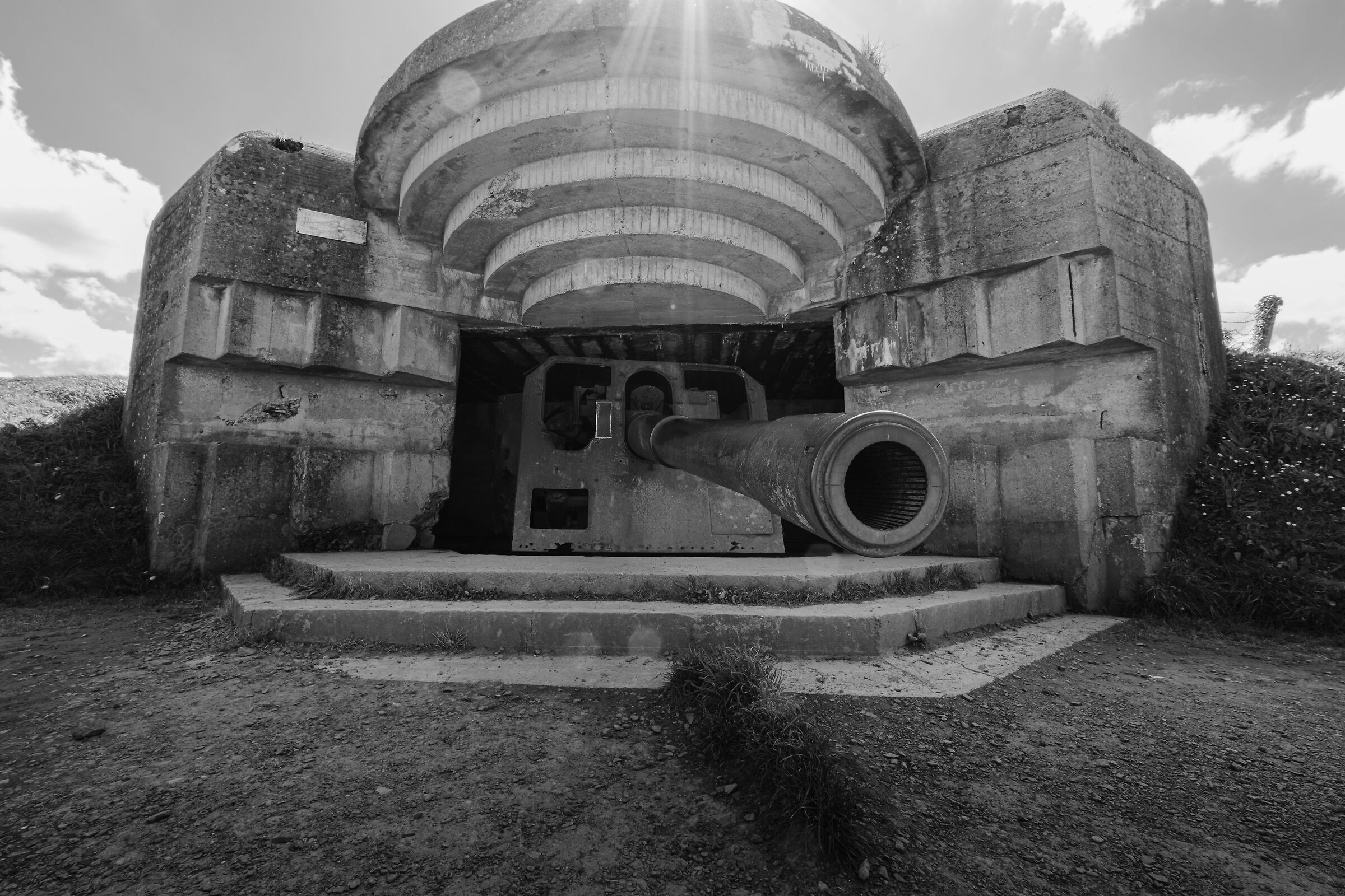 Batteria cannoni Longues-sur-Mer