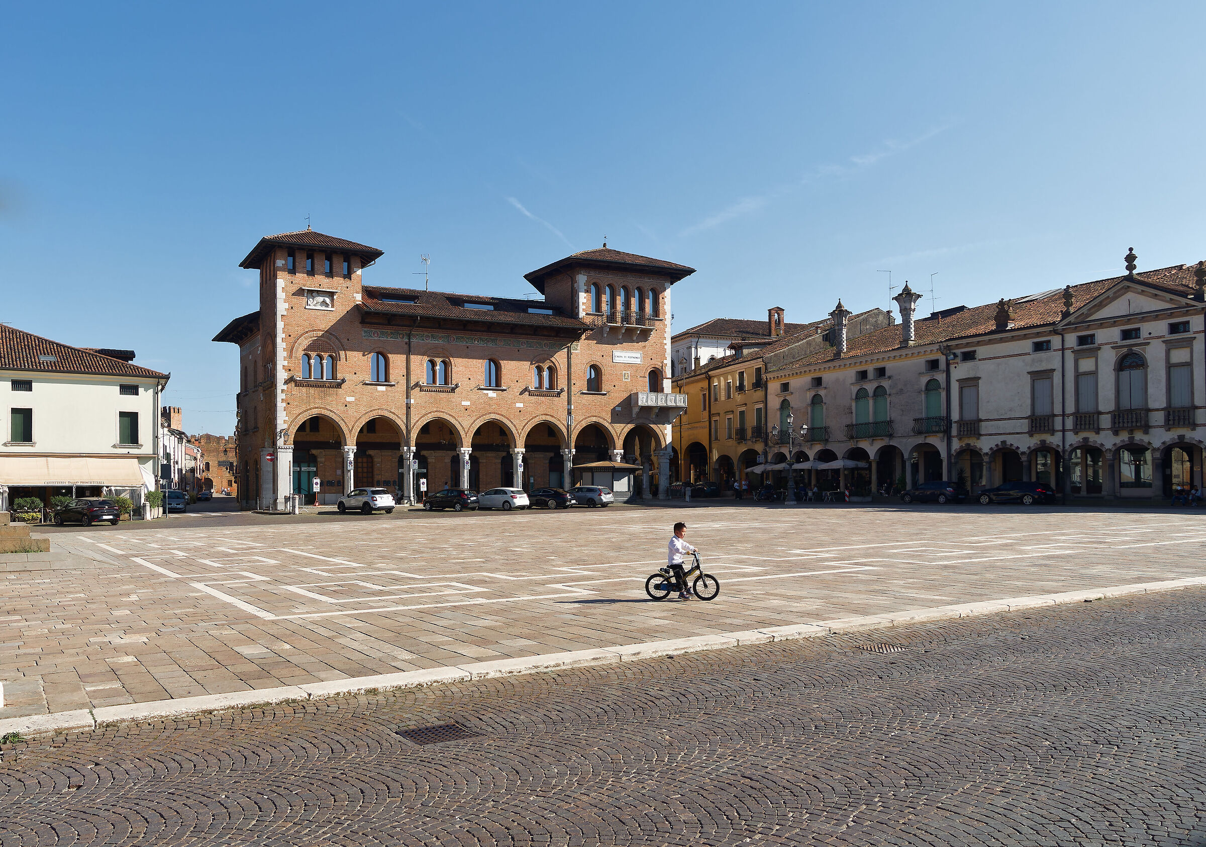 Montagnana - la piazza