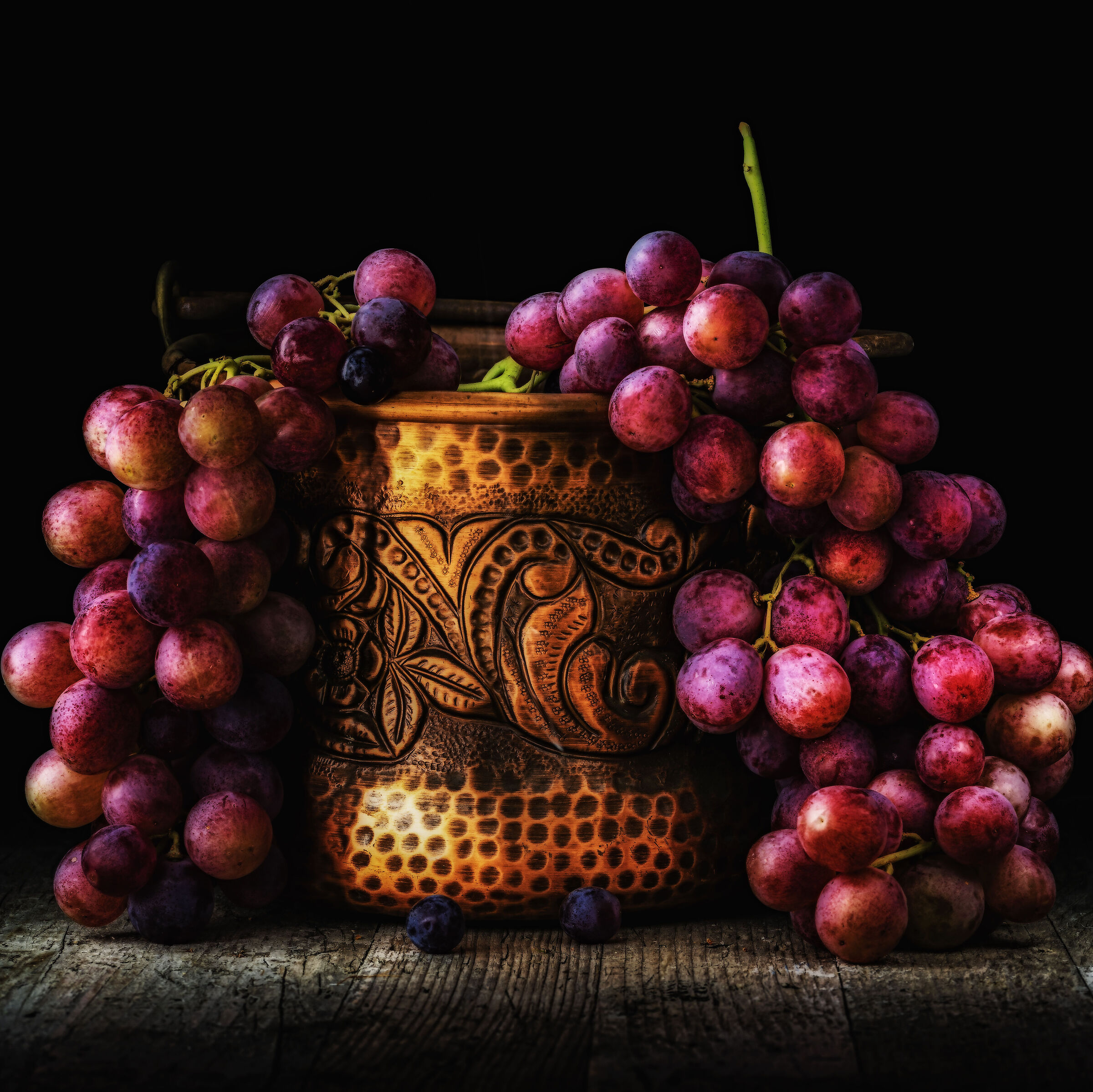 Grape Lightpainting