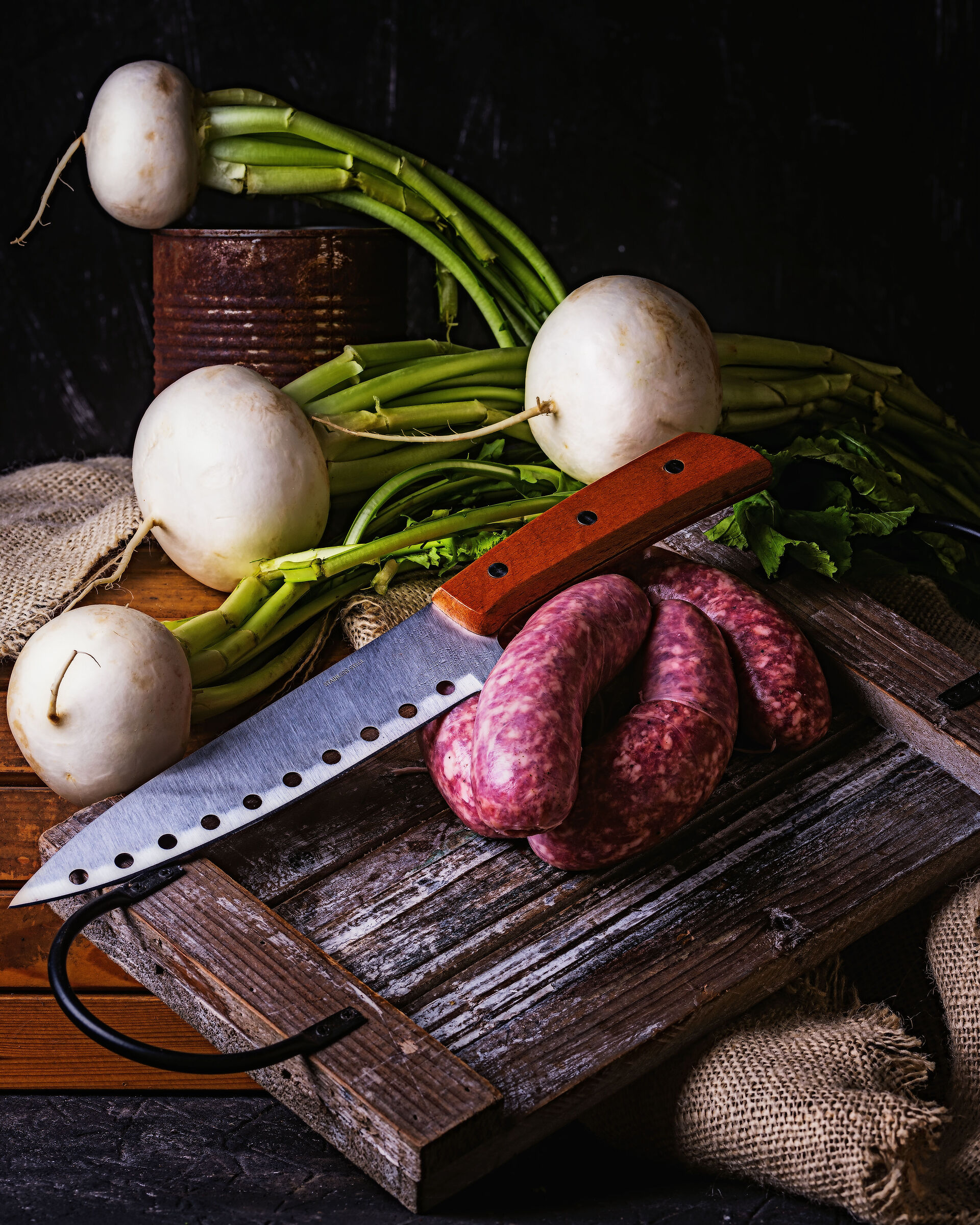 Sausage and robberies