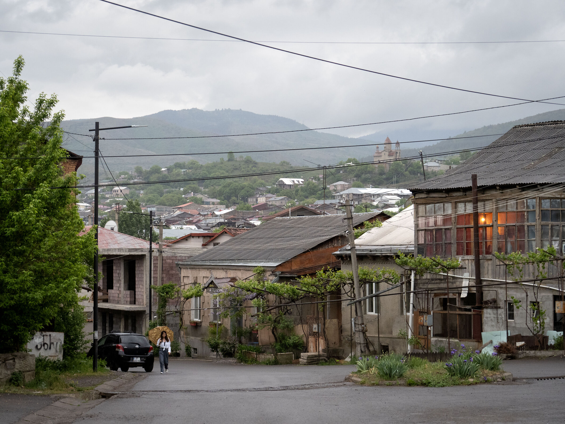 The Girl with the Yellow Umbrella
