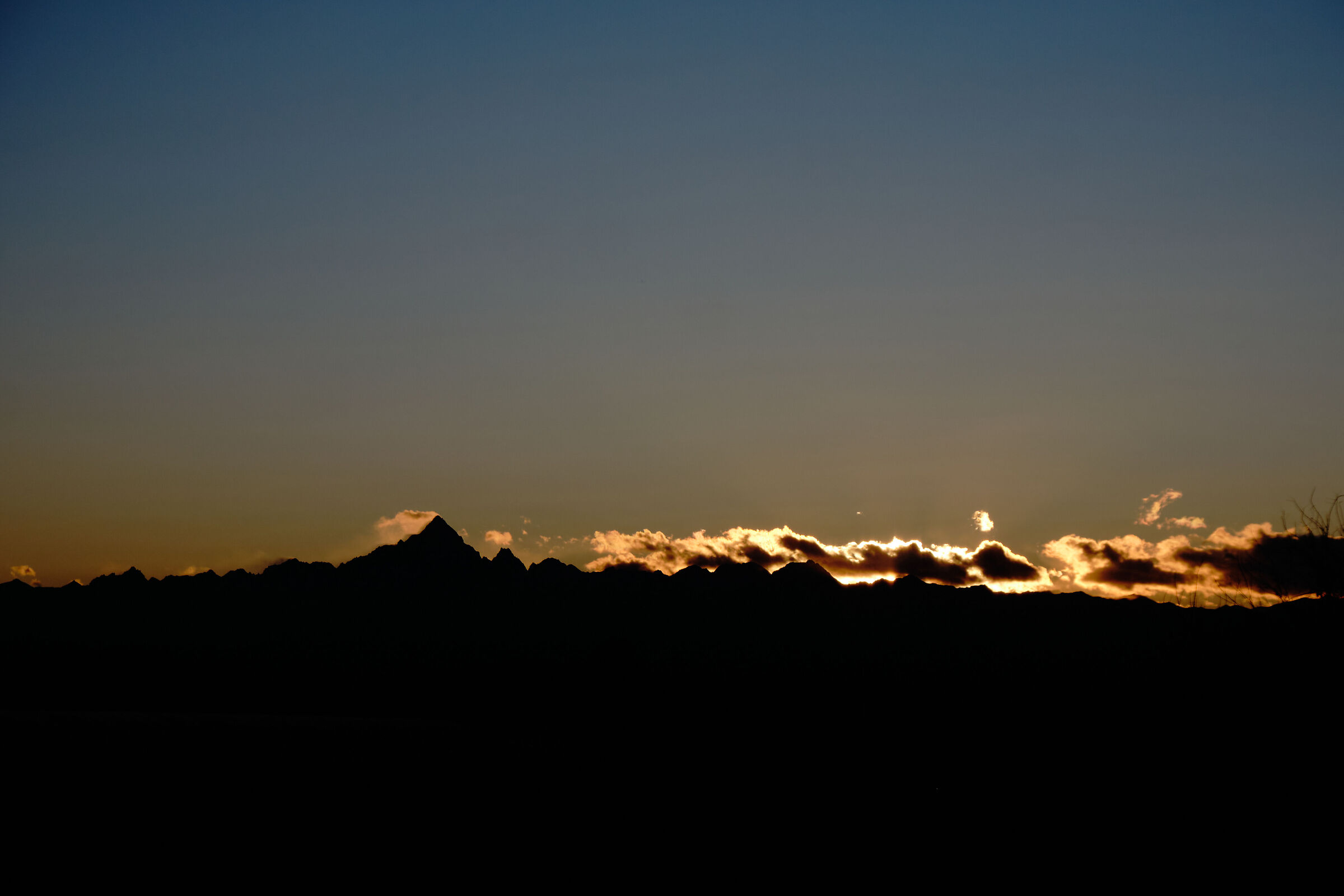 What a silhouette, Monviso!
