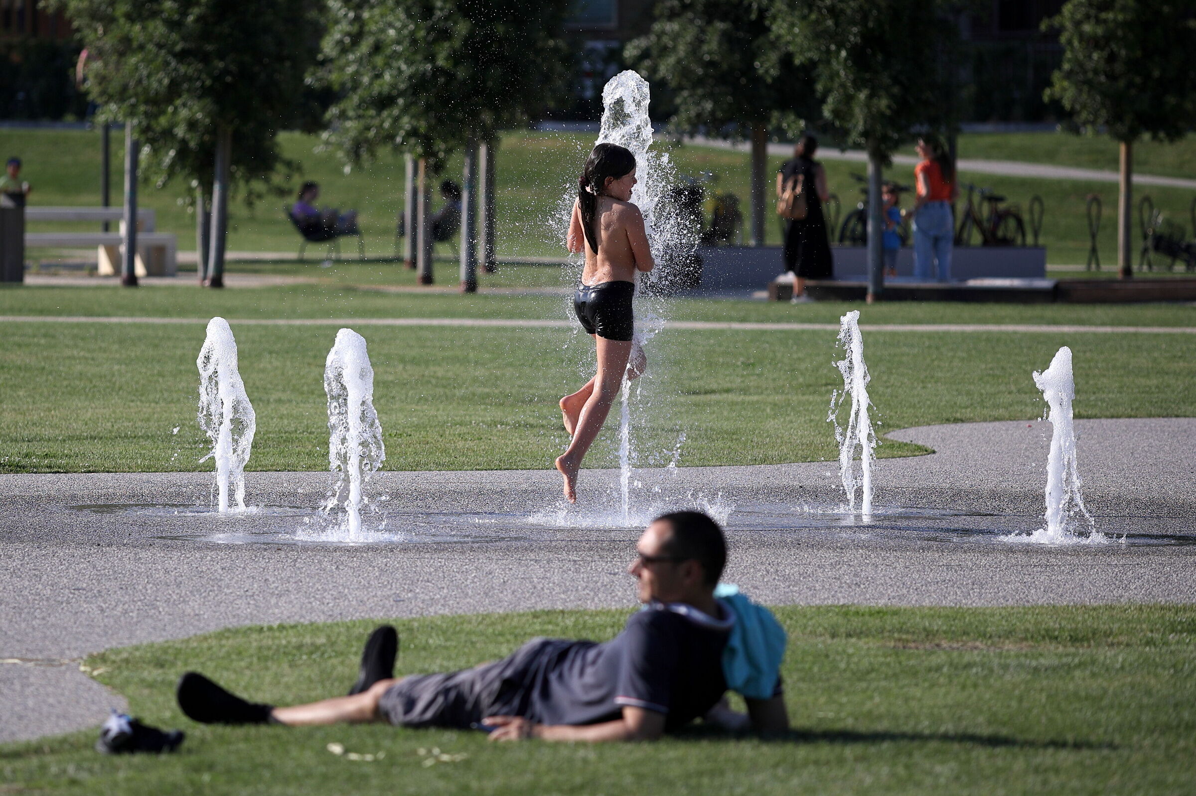 Primo caldo al Parco Te
