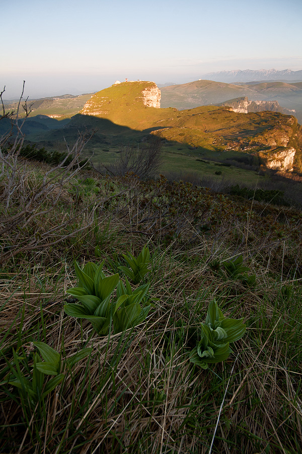 First light of Castel Gaibana