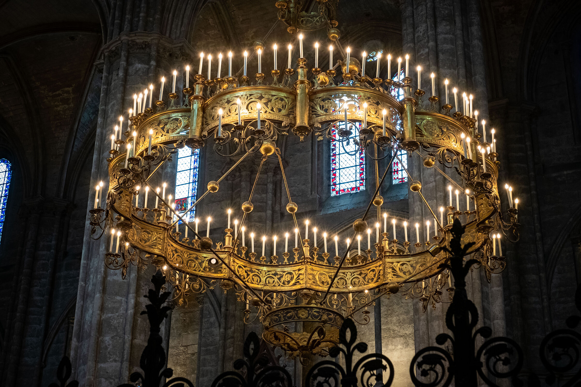 Cattedrale di Bourges , interno .