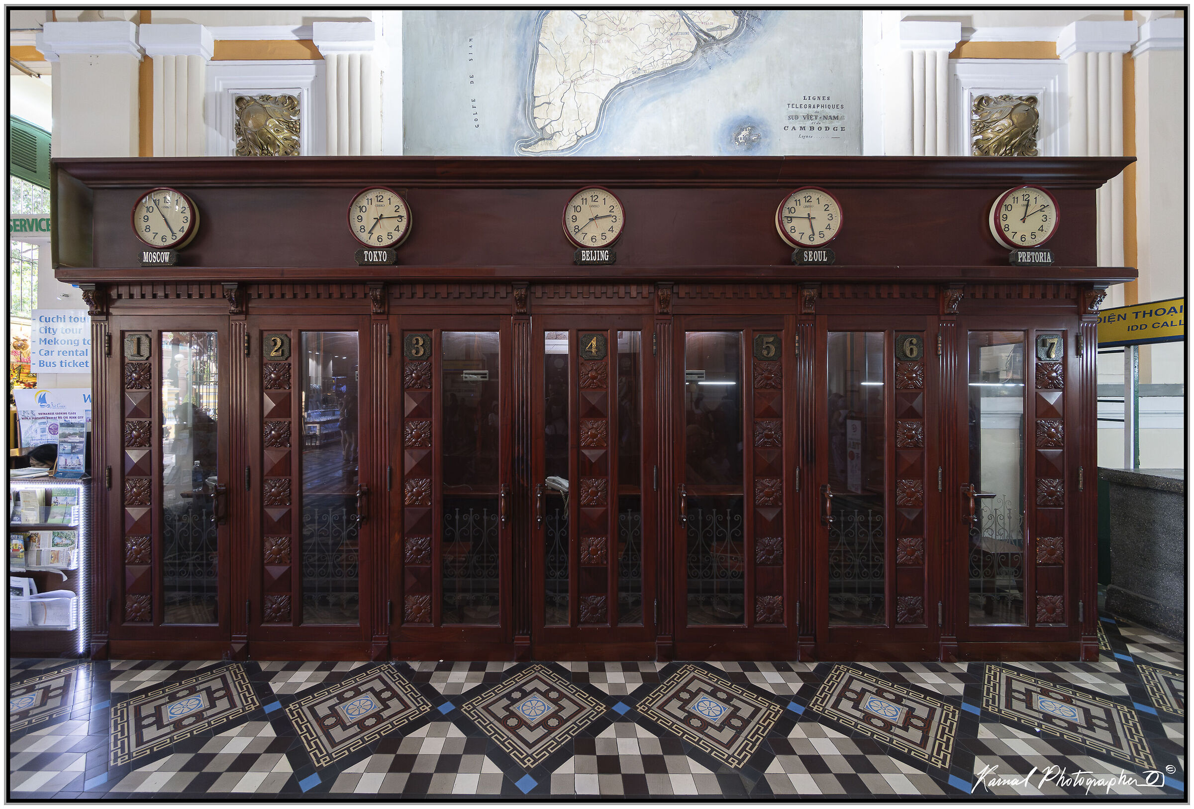 Saigon Central Post Office, Vietnam