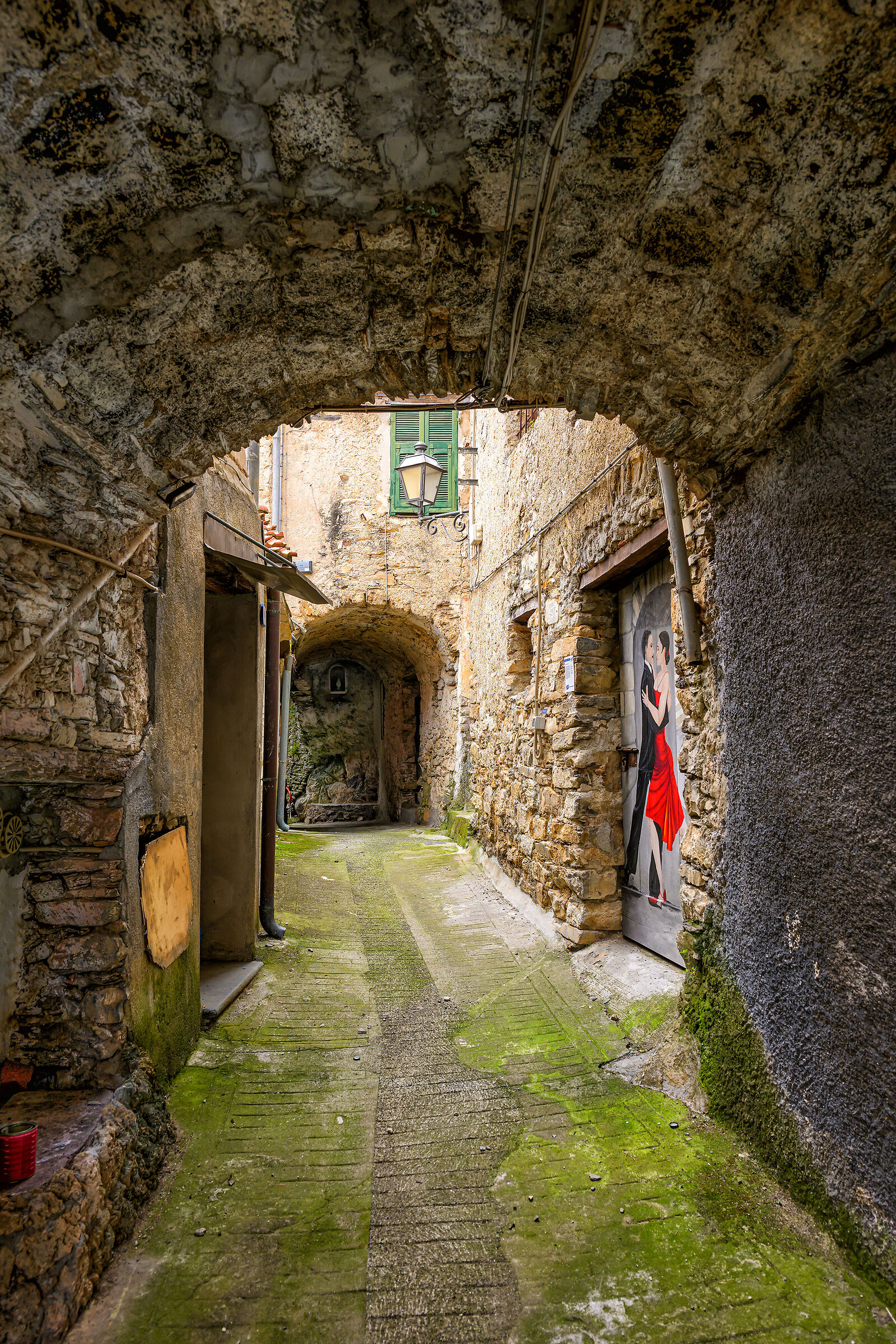 Le porte di Valloria, i ballerini di tango.