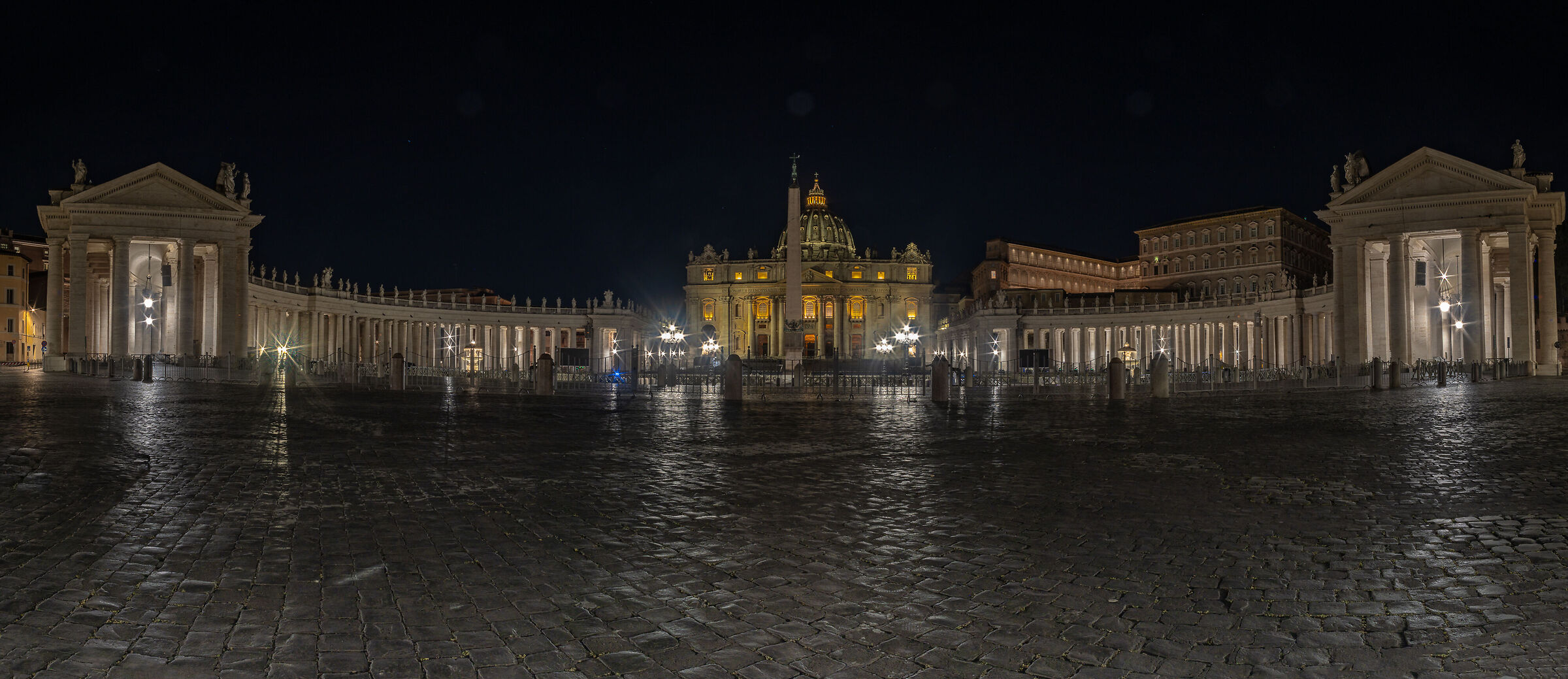 St. Peter's Square Panorama