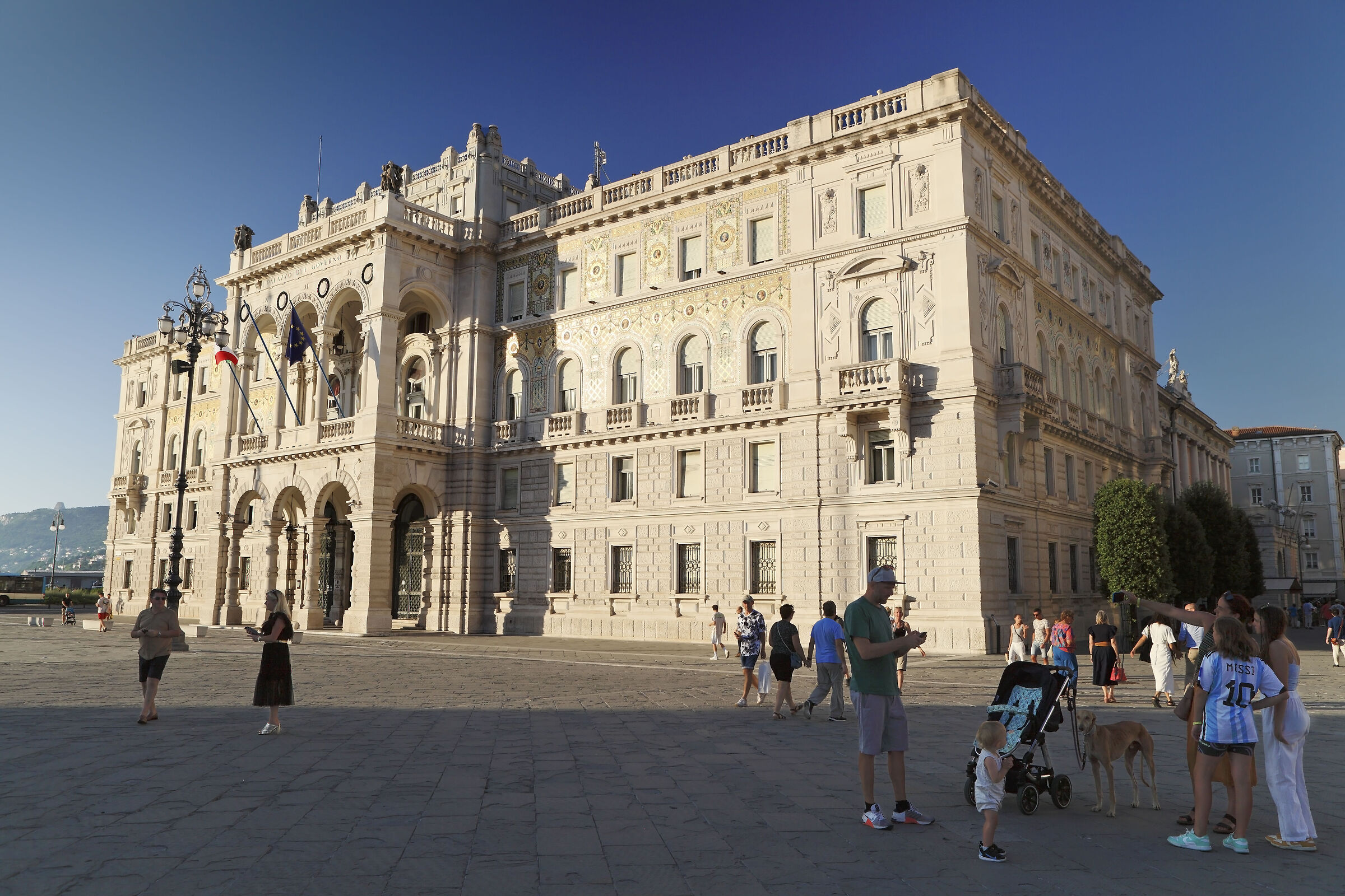 Trieste Piazza Unità D'Italia 14-08-2023