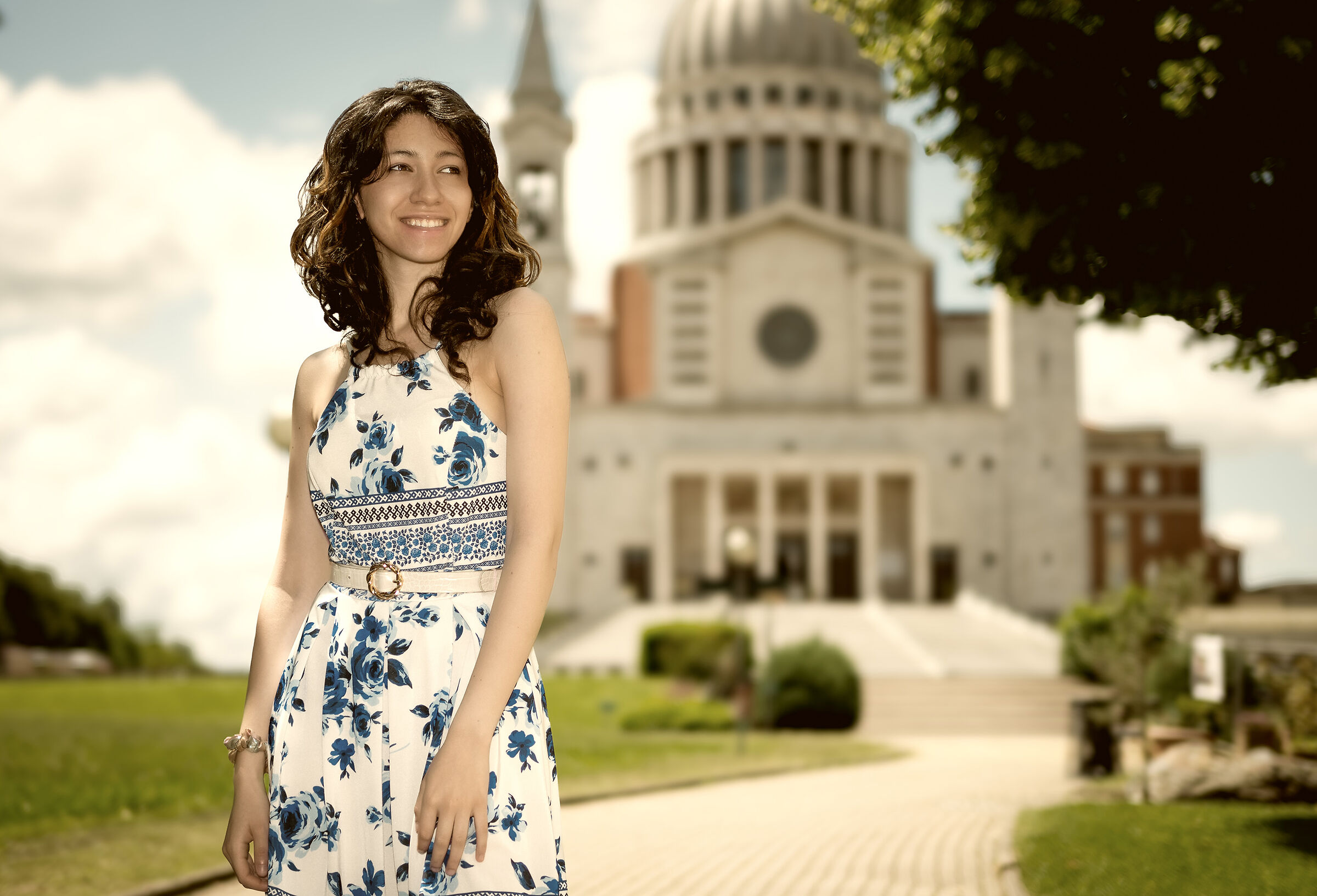 Cri at the Basilica of Don Bosco