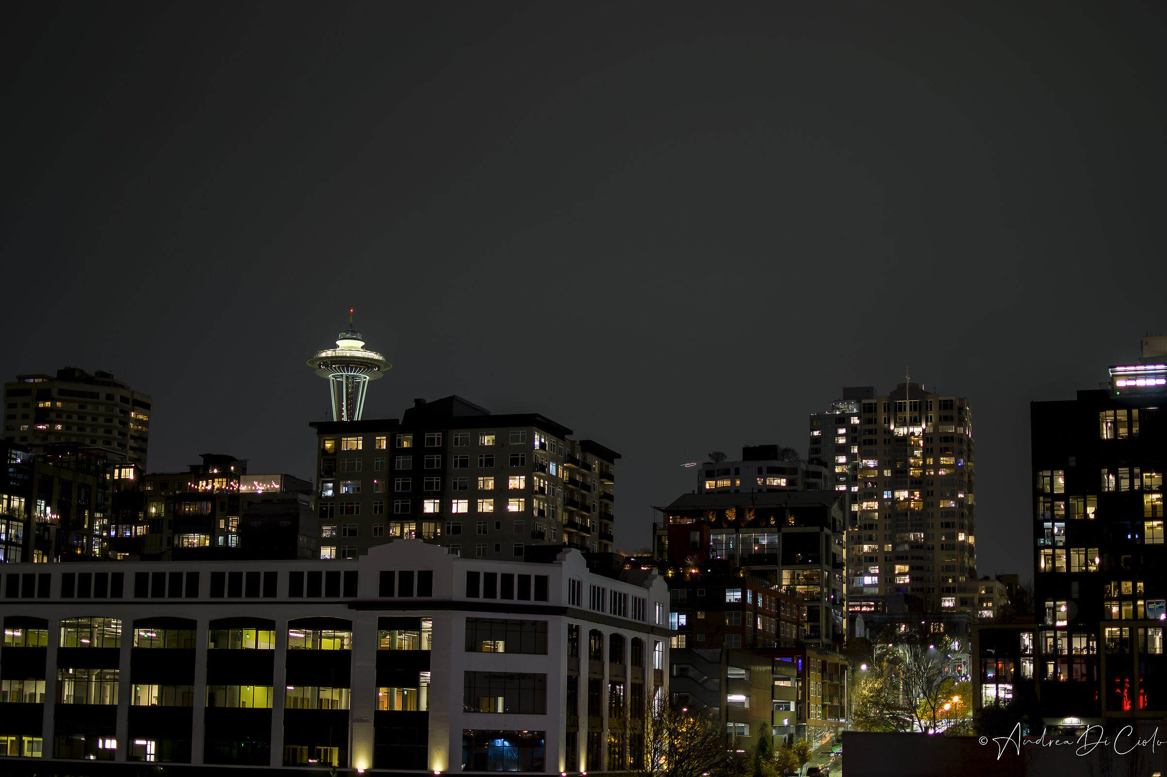 Seattle by night