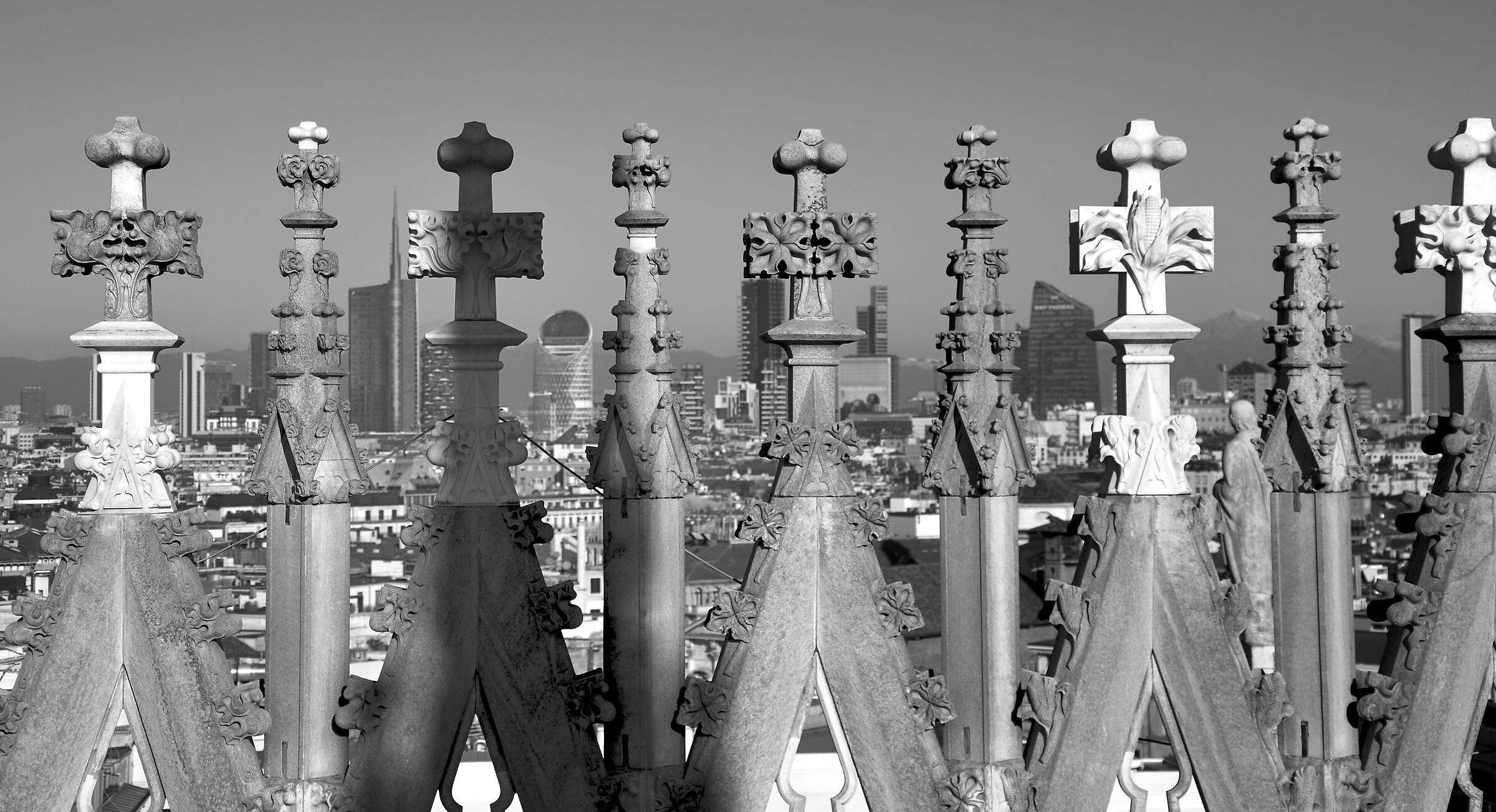 Skyline Milano Duomo