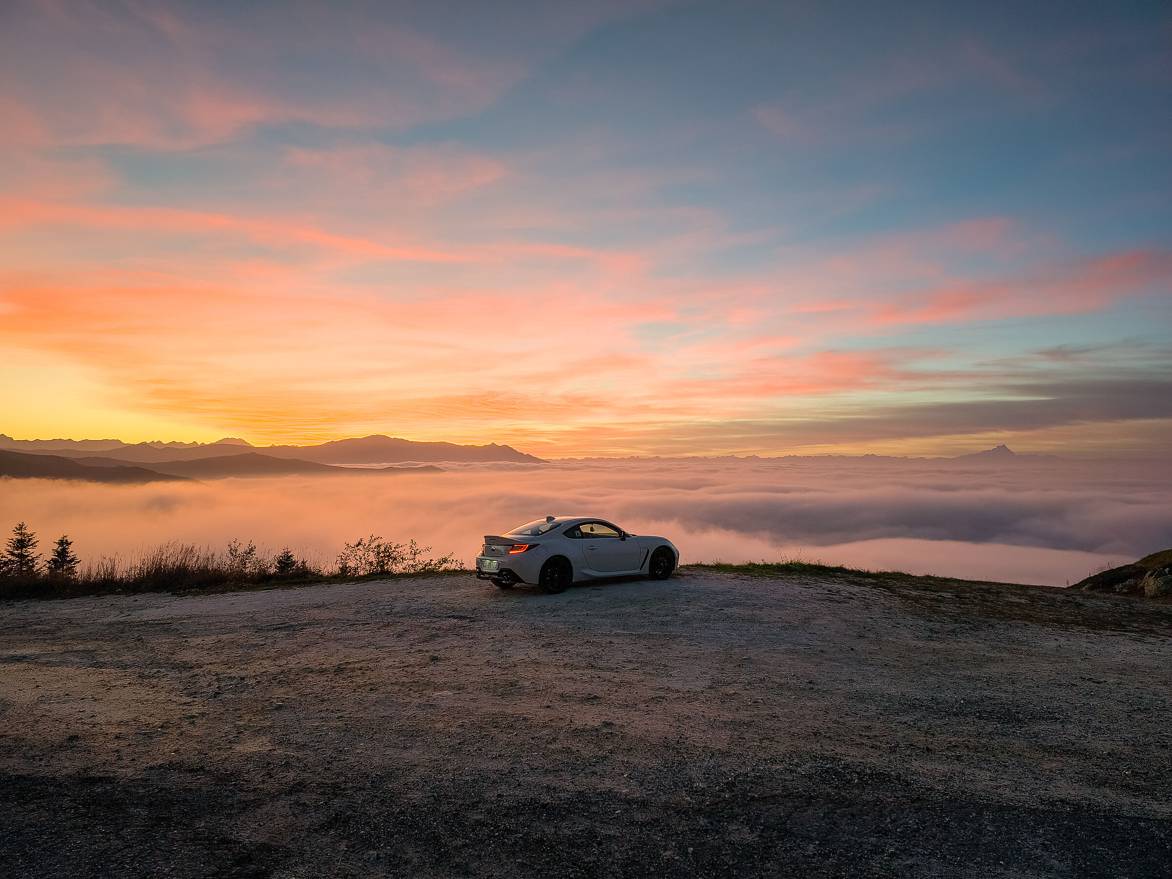 Tramonto a Prato Nevoso