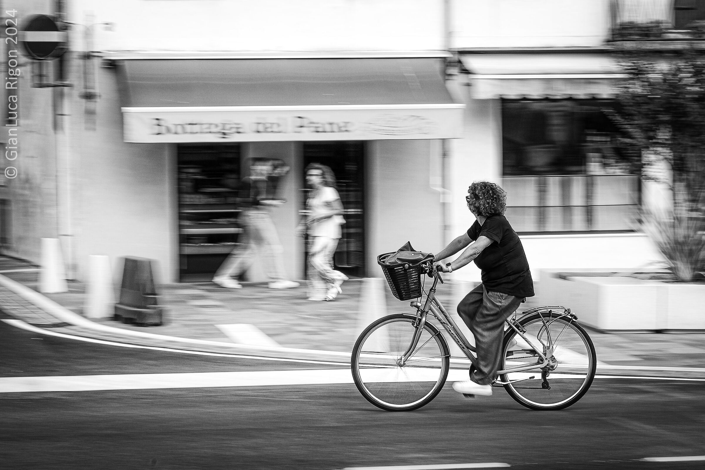 Passeggiando in bicicletta