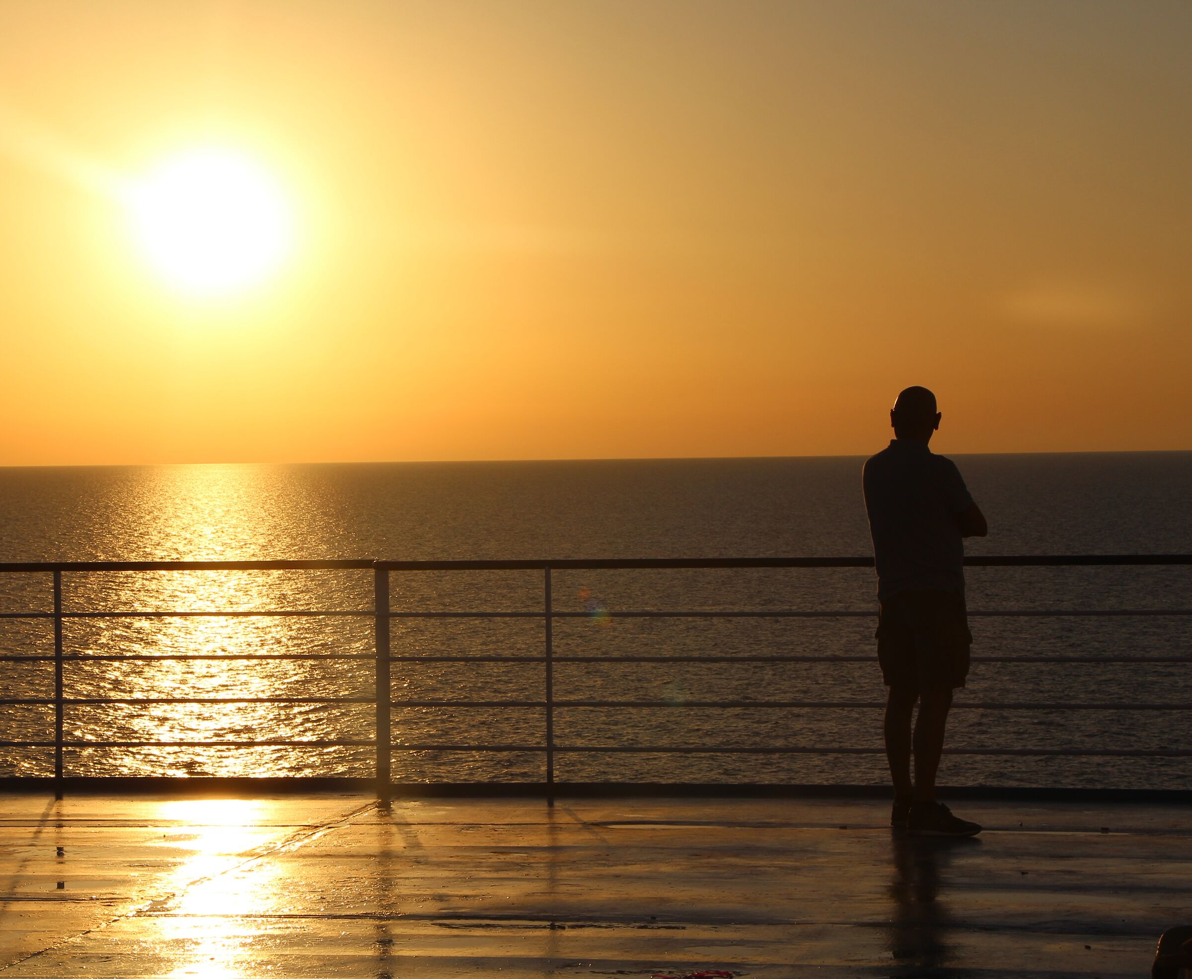 Solo ad ammirare il sole